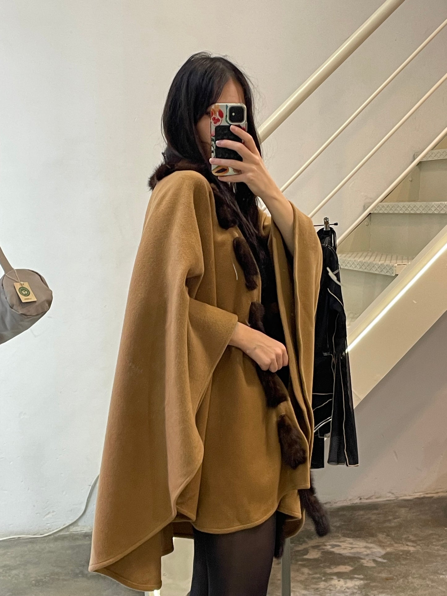 Vintage Wool Poncho