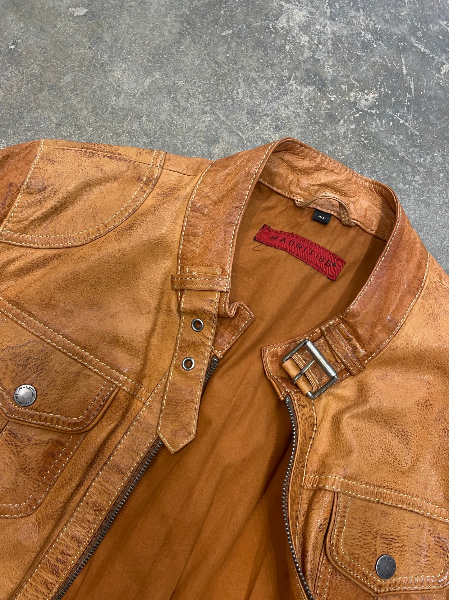 Natural Leather Jacket