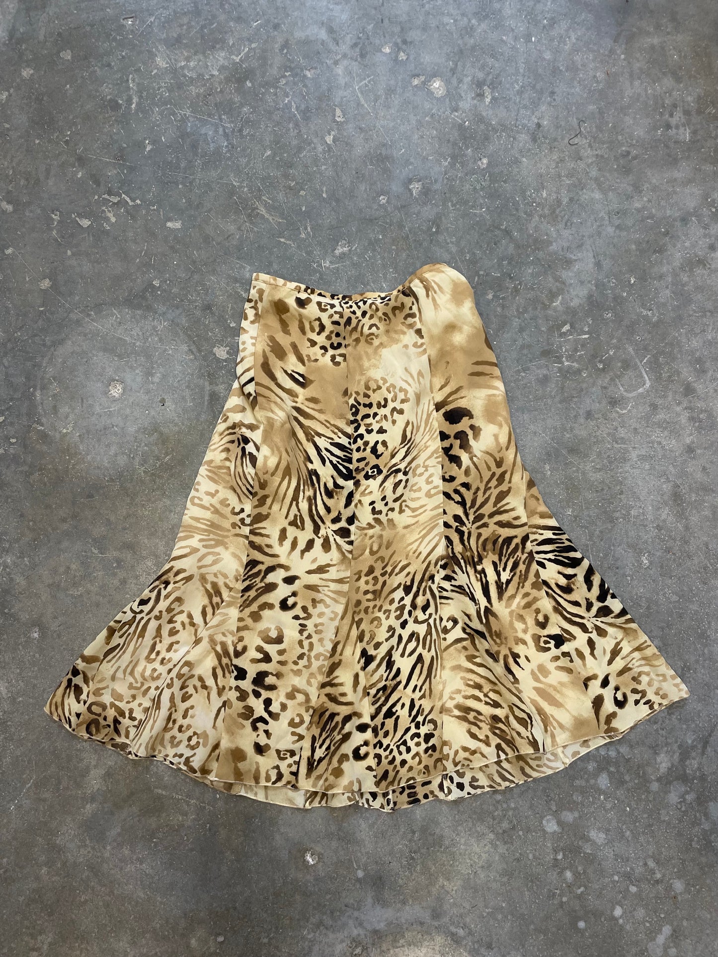 Animal Print Skirt