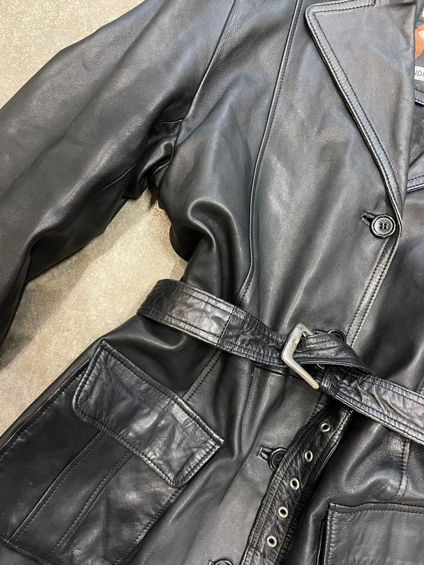 Vintage Jacket with Belt