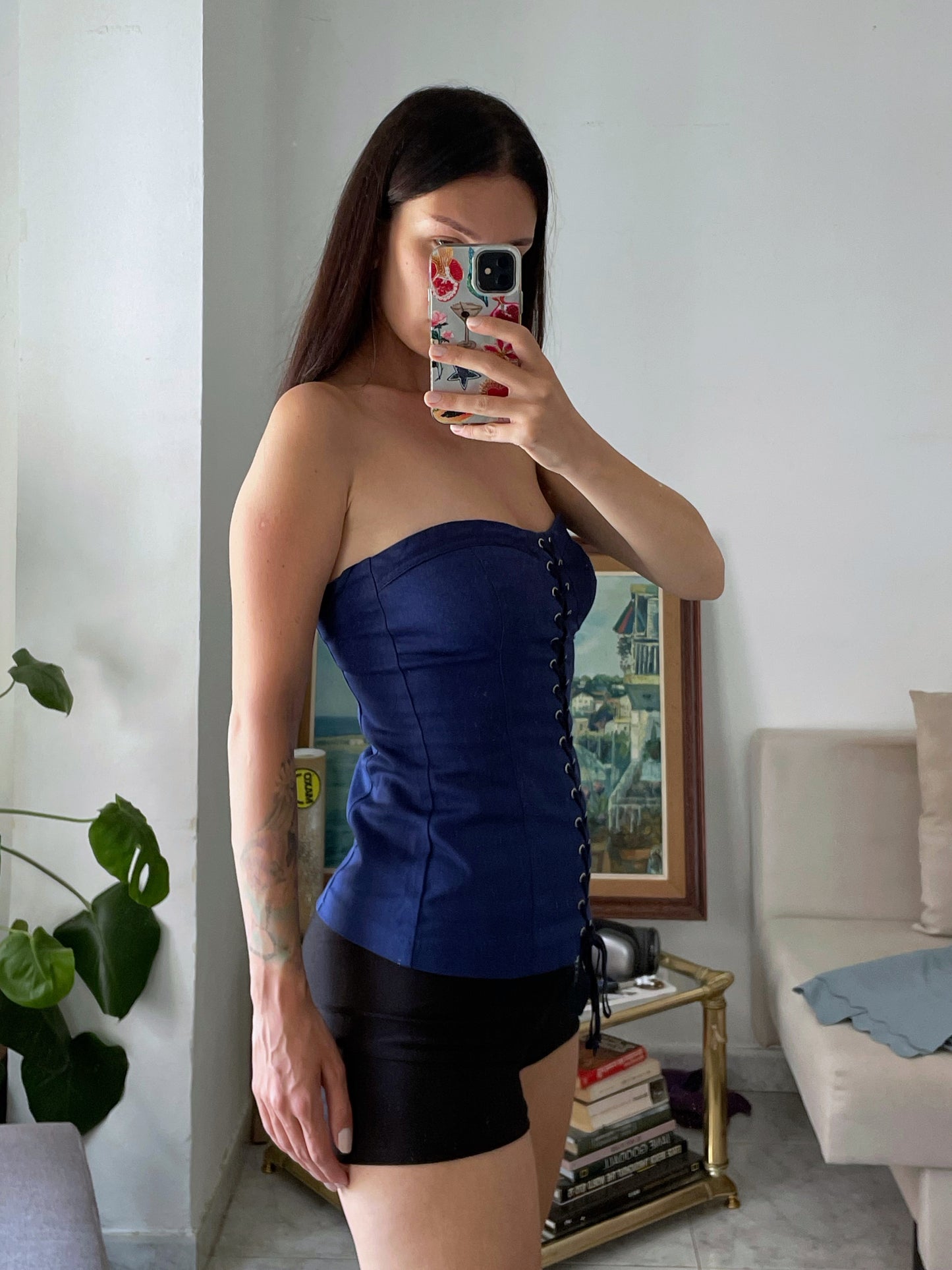 Strapless Top