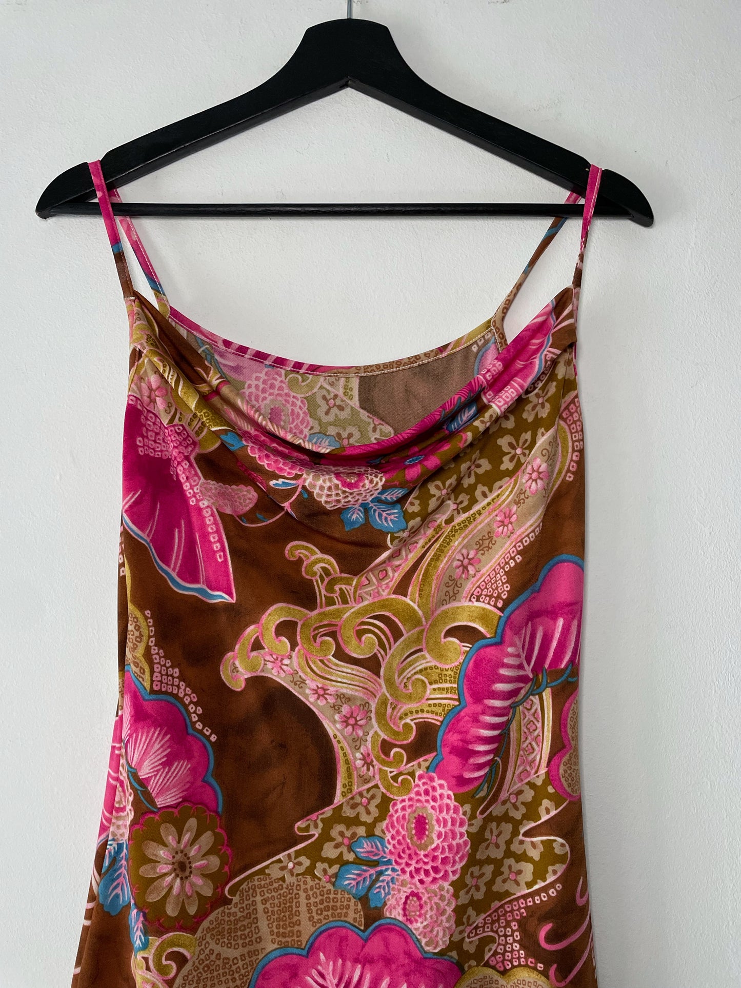 Vintage Asymmetrical Slip Dress