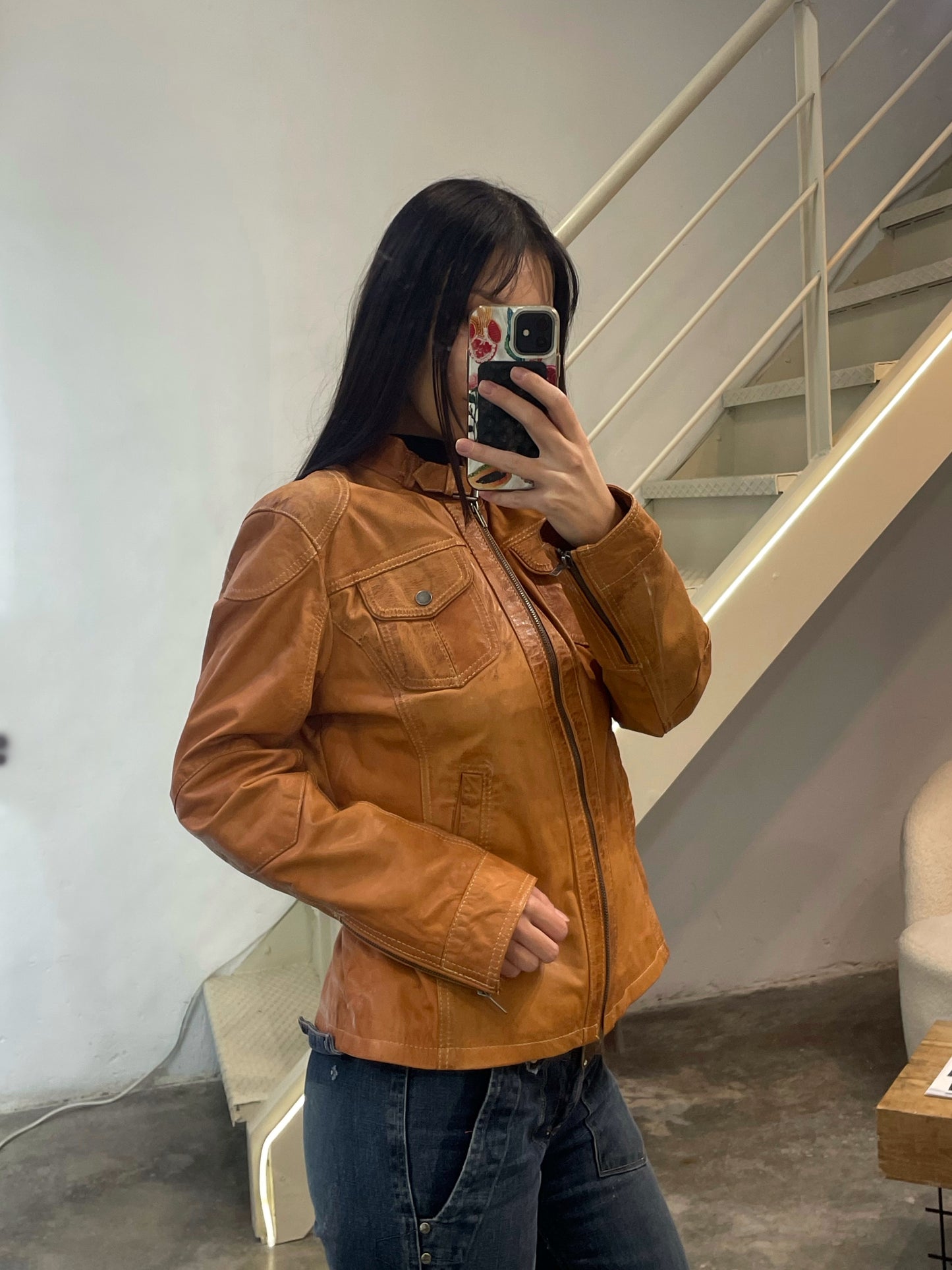Natural Leather Jacket