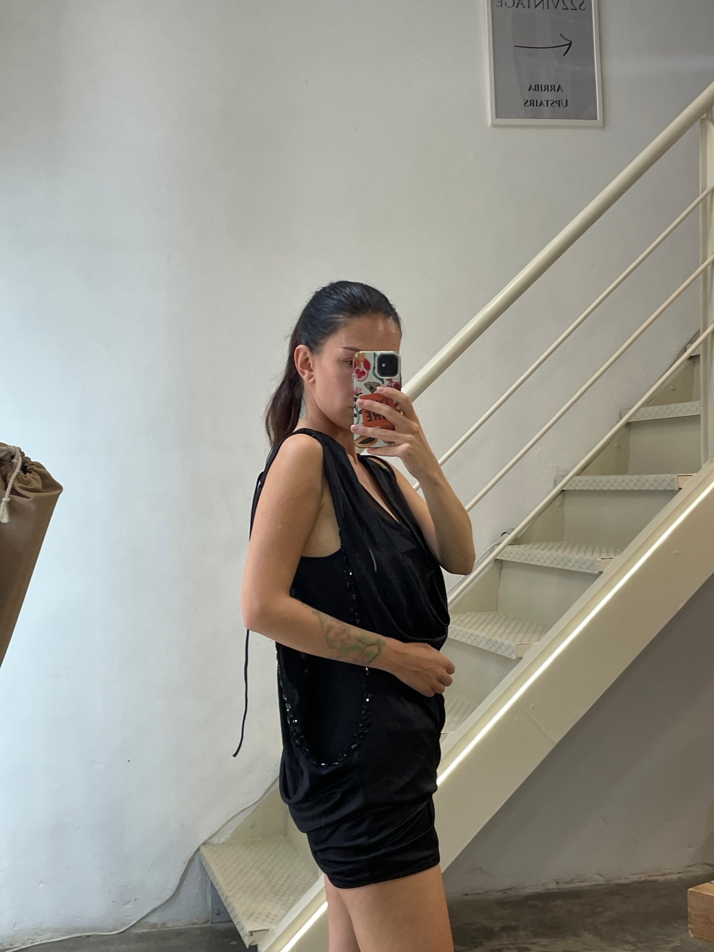 Cowl Neck Dress