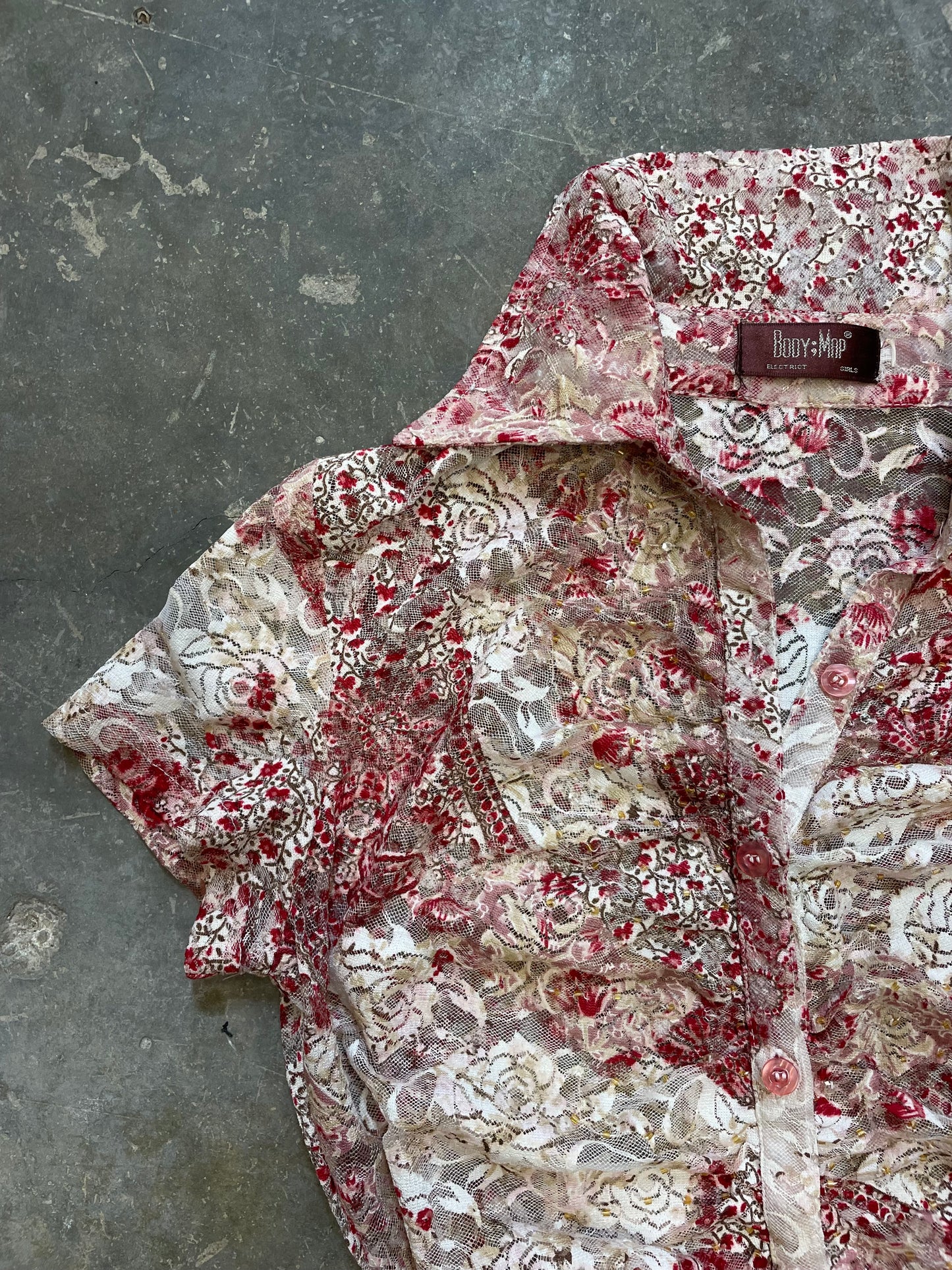 Beaded Lace Blouse