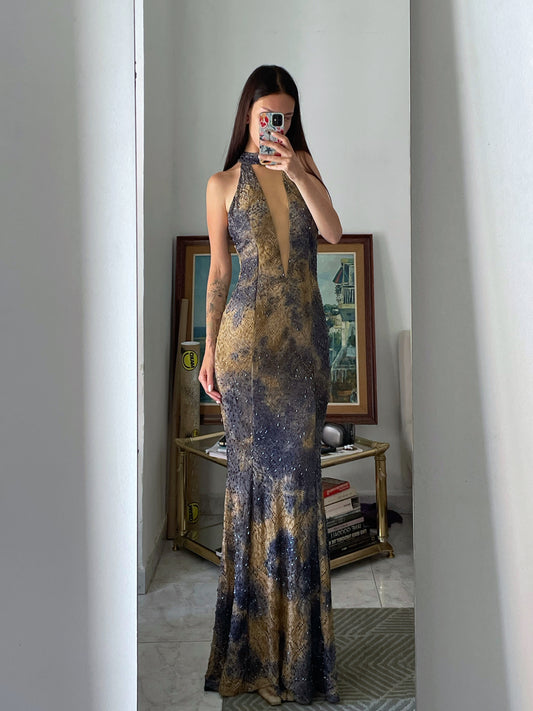 Beaded Evening Dress