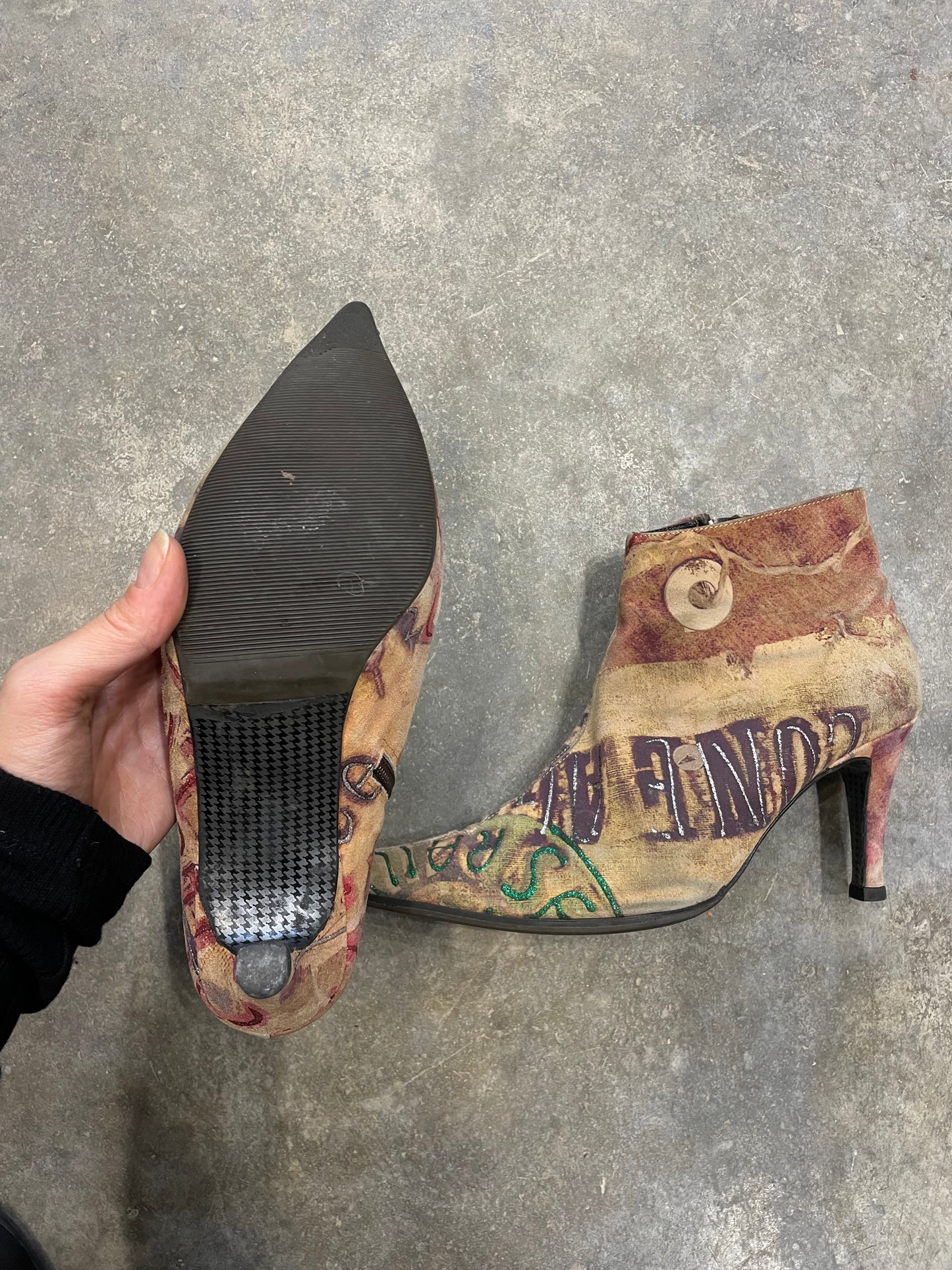 Y2K Vintage Ankle Boots