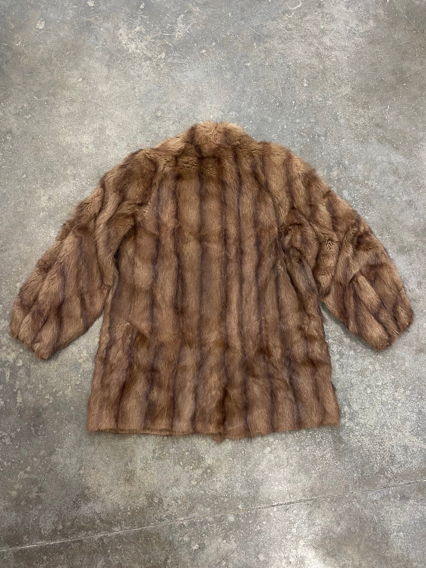 Vintage Natural Fur Coat