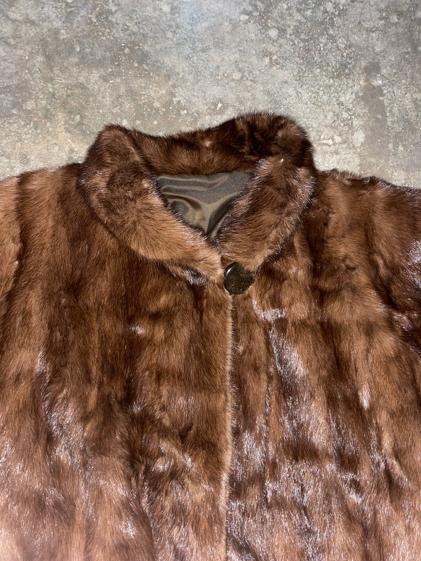 Vintage Natural Mink Coat