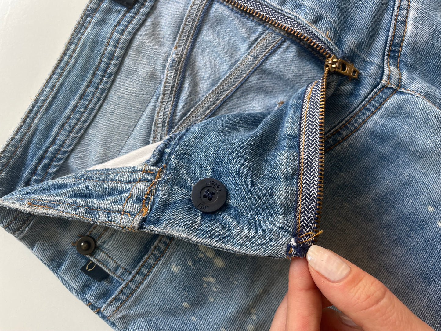 Just Cavalli Vintage Low-Rise Flared Jeans