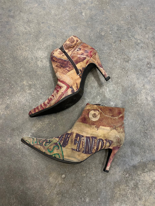 Y2K Vintage Ankle Boots