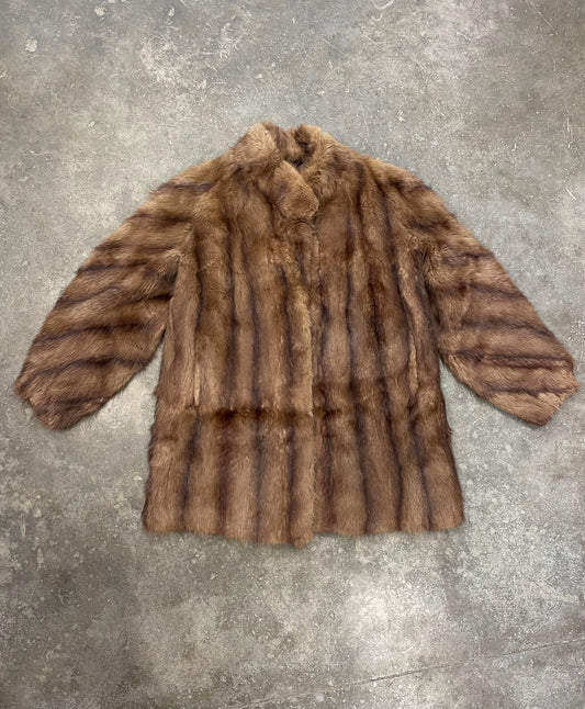 Vintage Natural Fur Coat