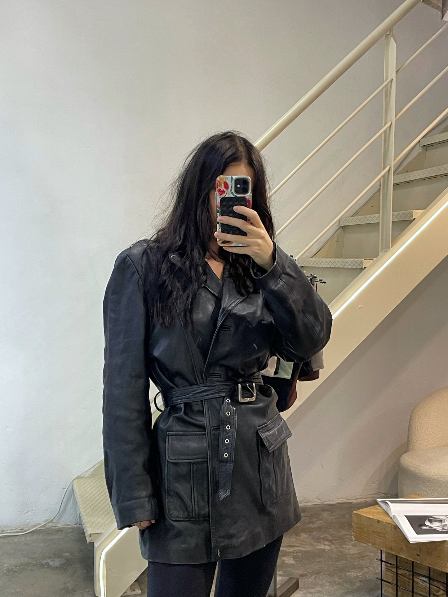 Vintage Jacket with Belt