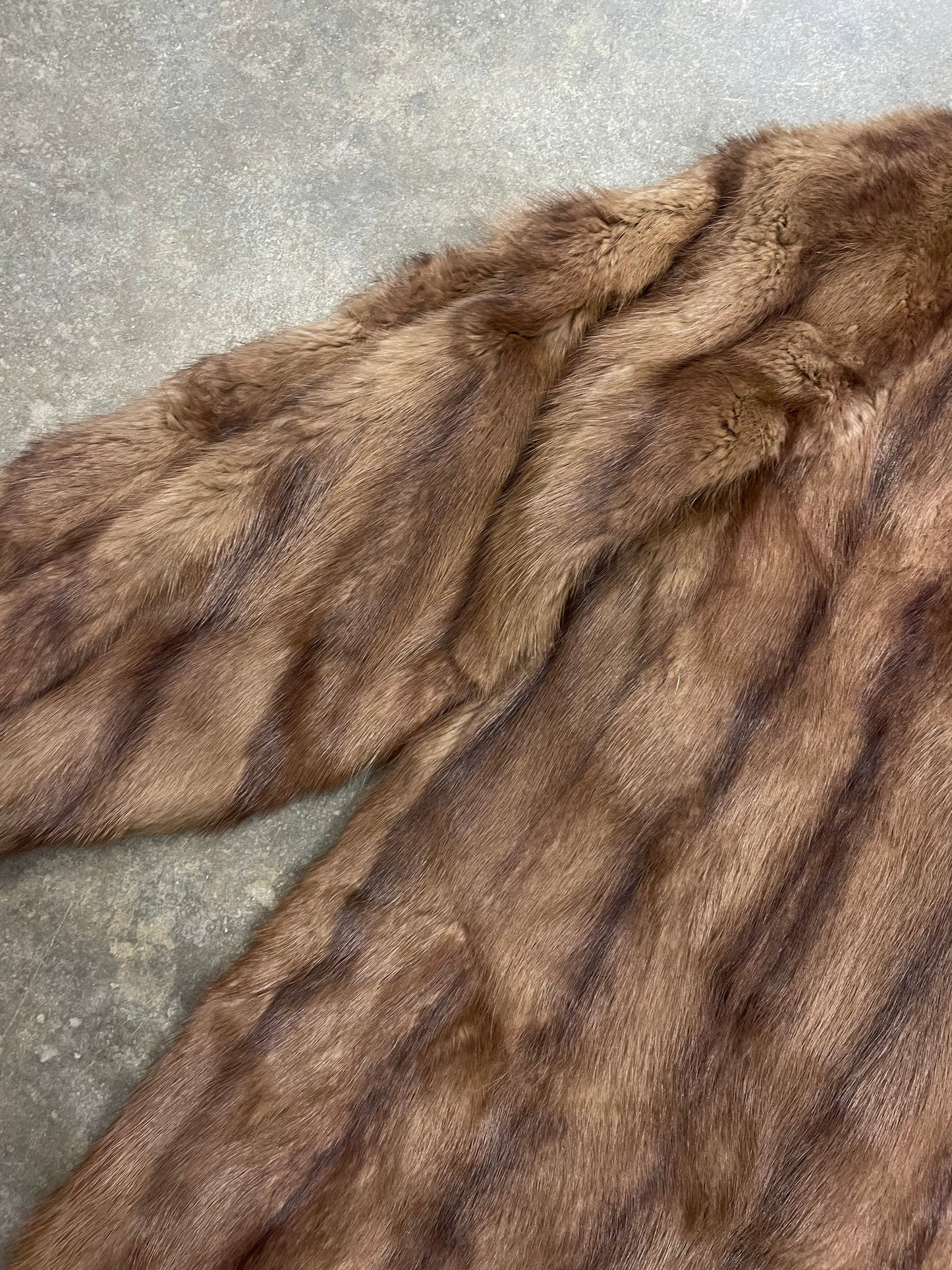 Vintage Natural Fur Coat