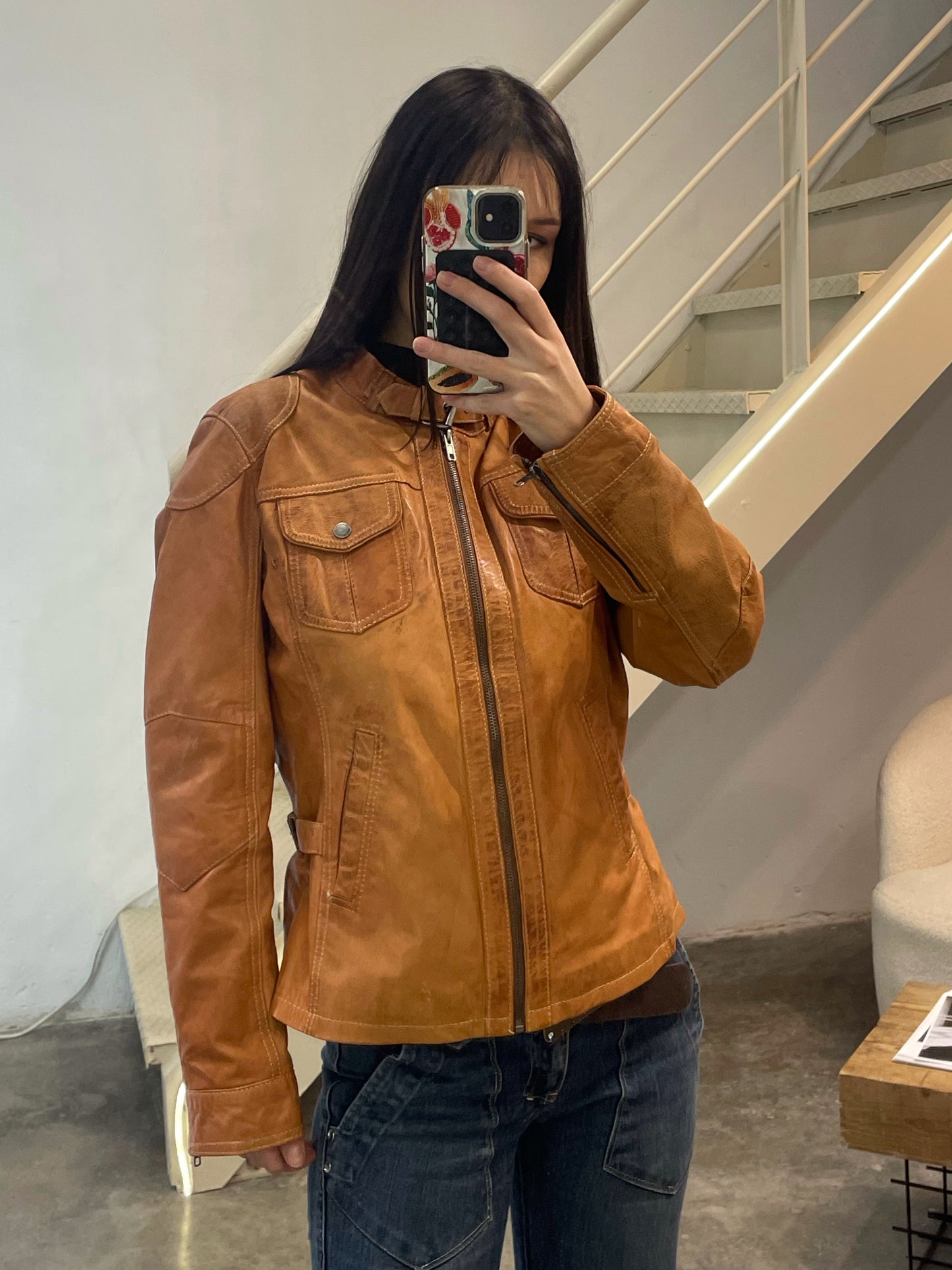 Natural Leather Jacket