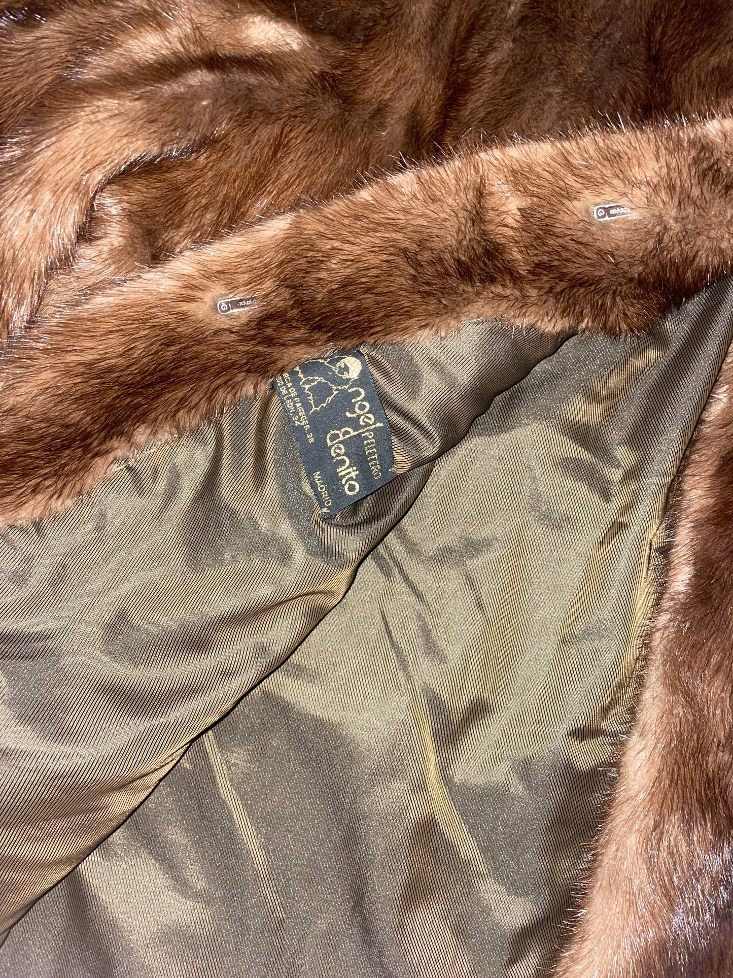 Vintage Natural Mink Coat