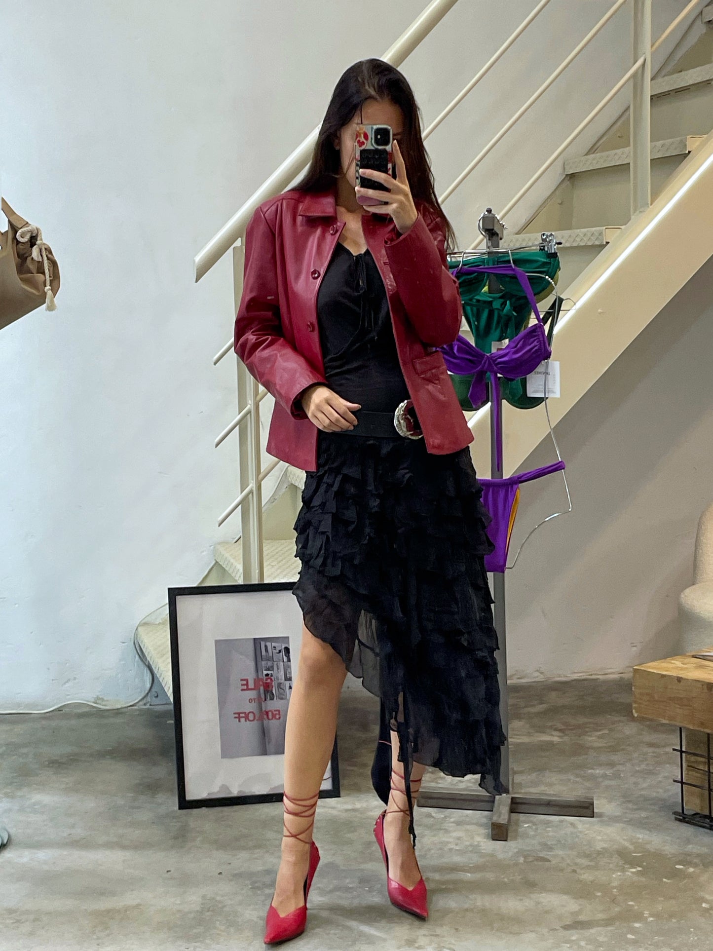 Red Leather Jacket