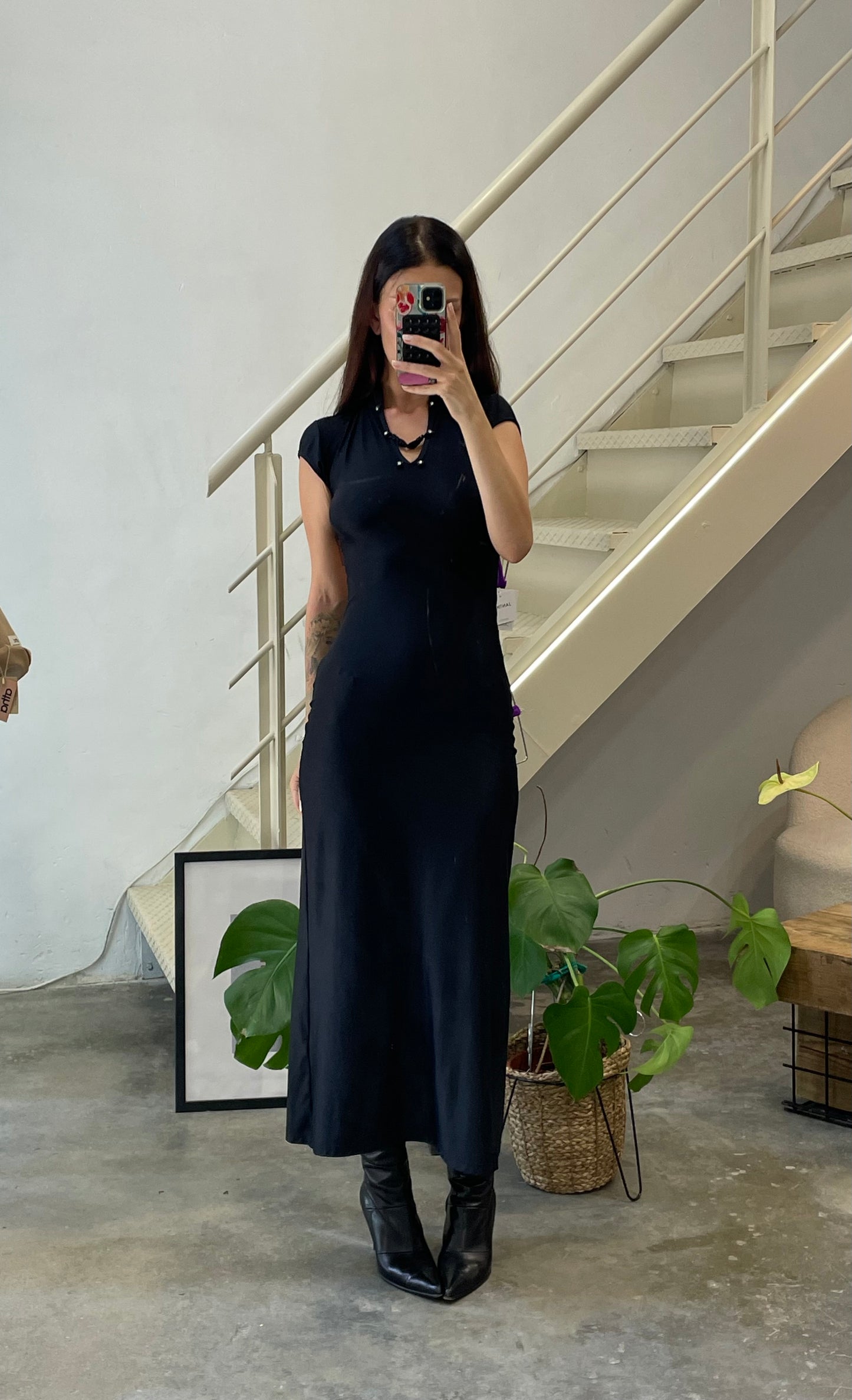 Open Back Dress