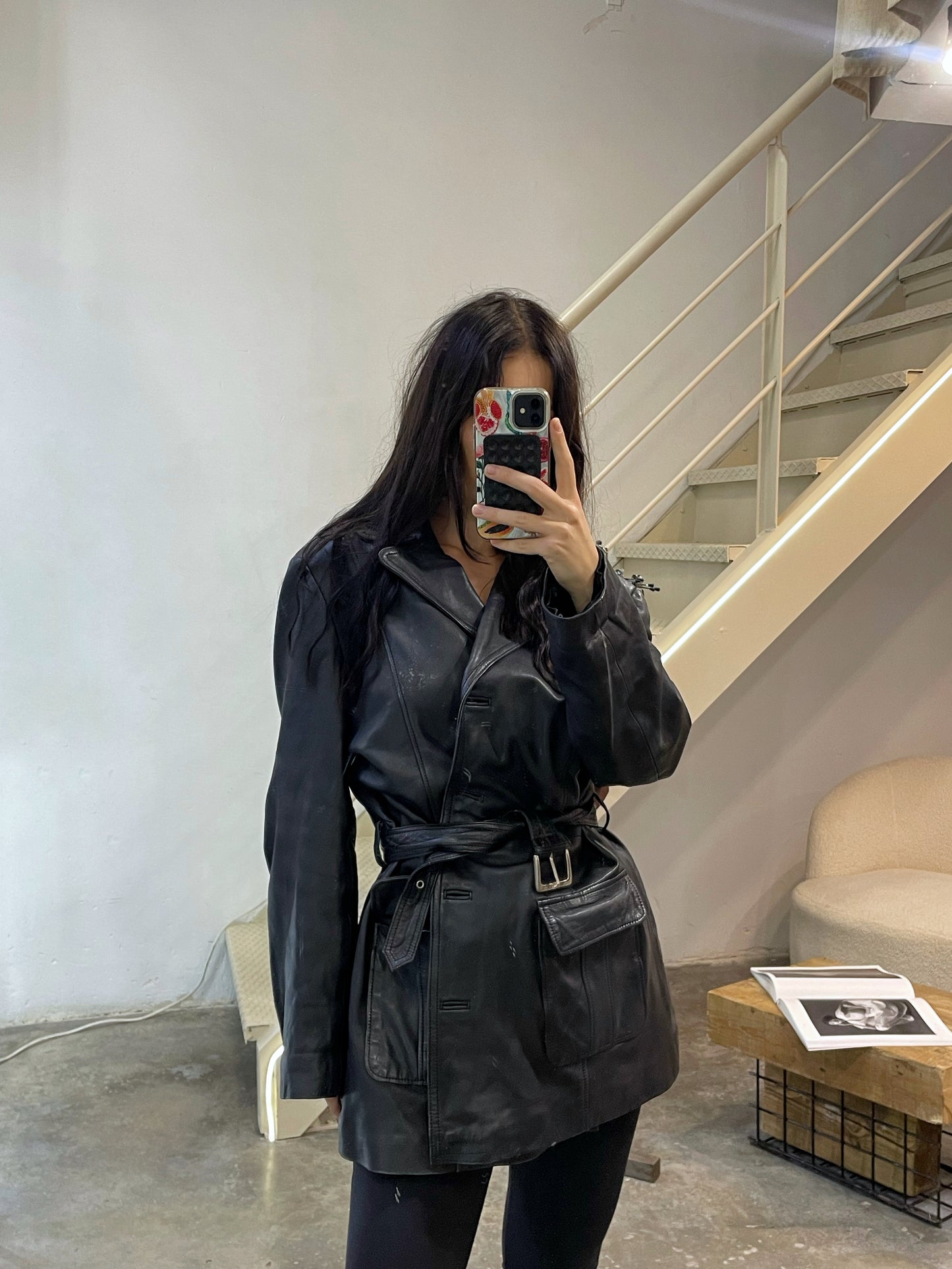 Vintage Jacket with Belt