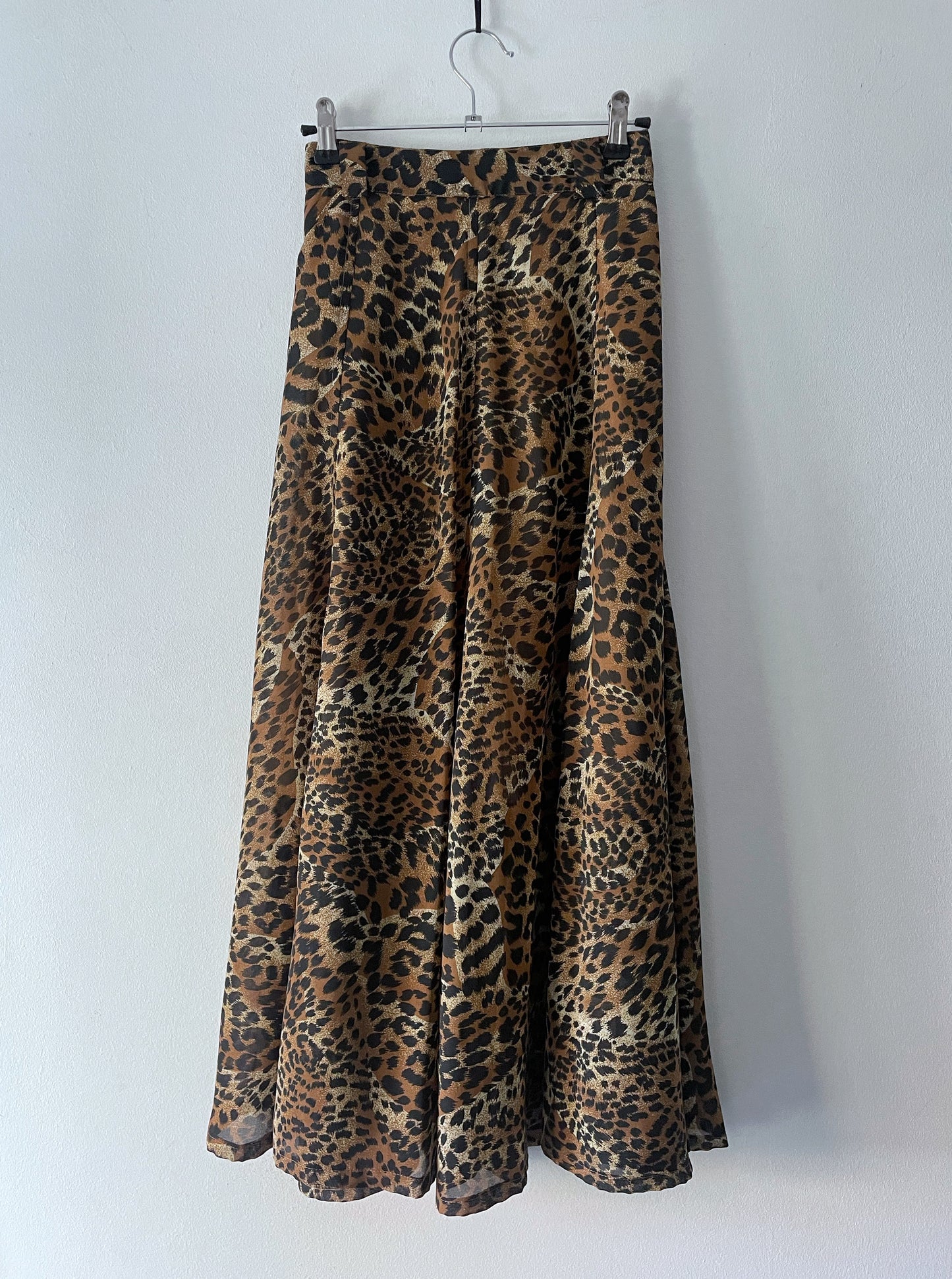 Cheetah Print Maxi Skirt