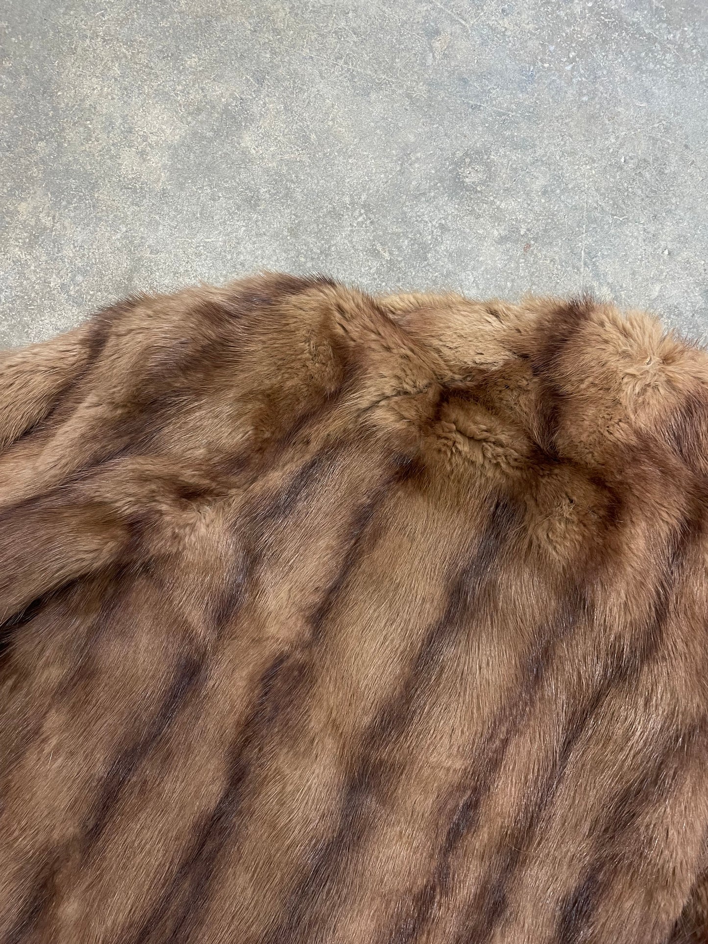 Vintage Natural Fur Coat