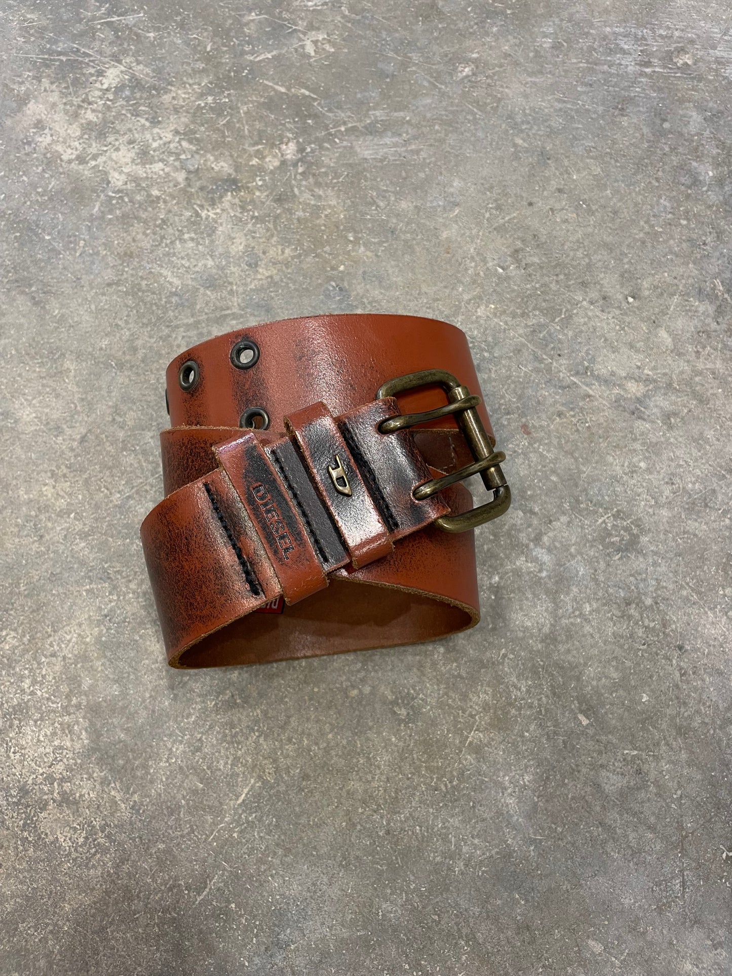 Leather Belt by Diesel