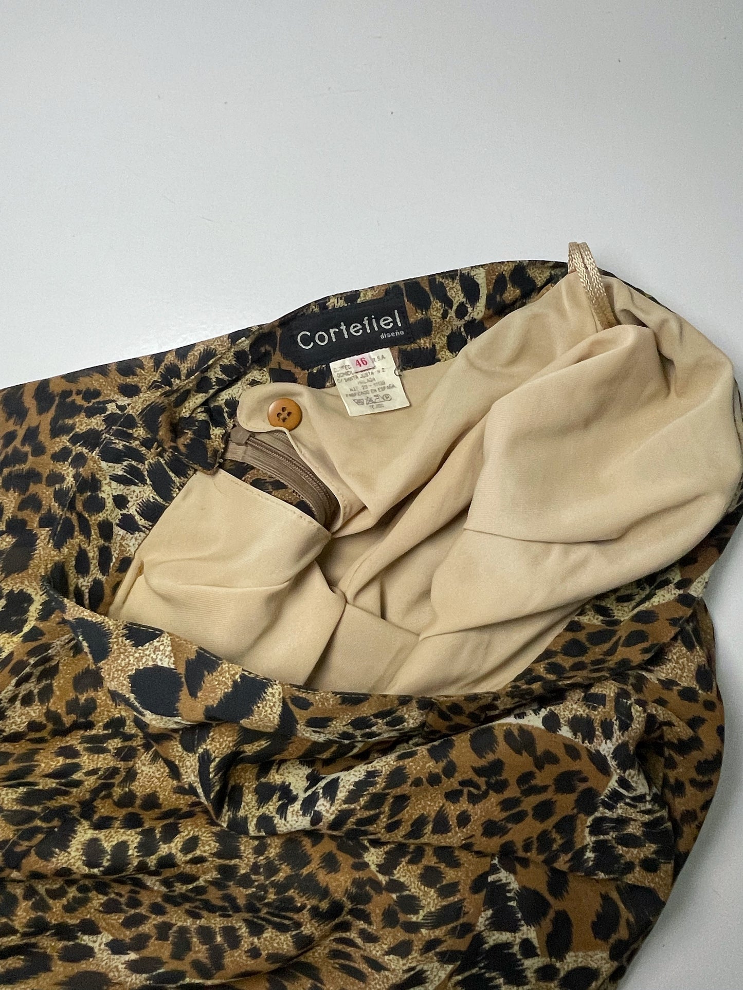 Cheetah Print Maxi Skirt