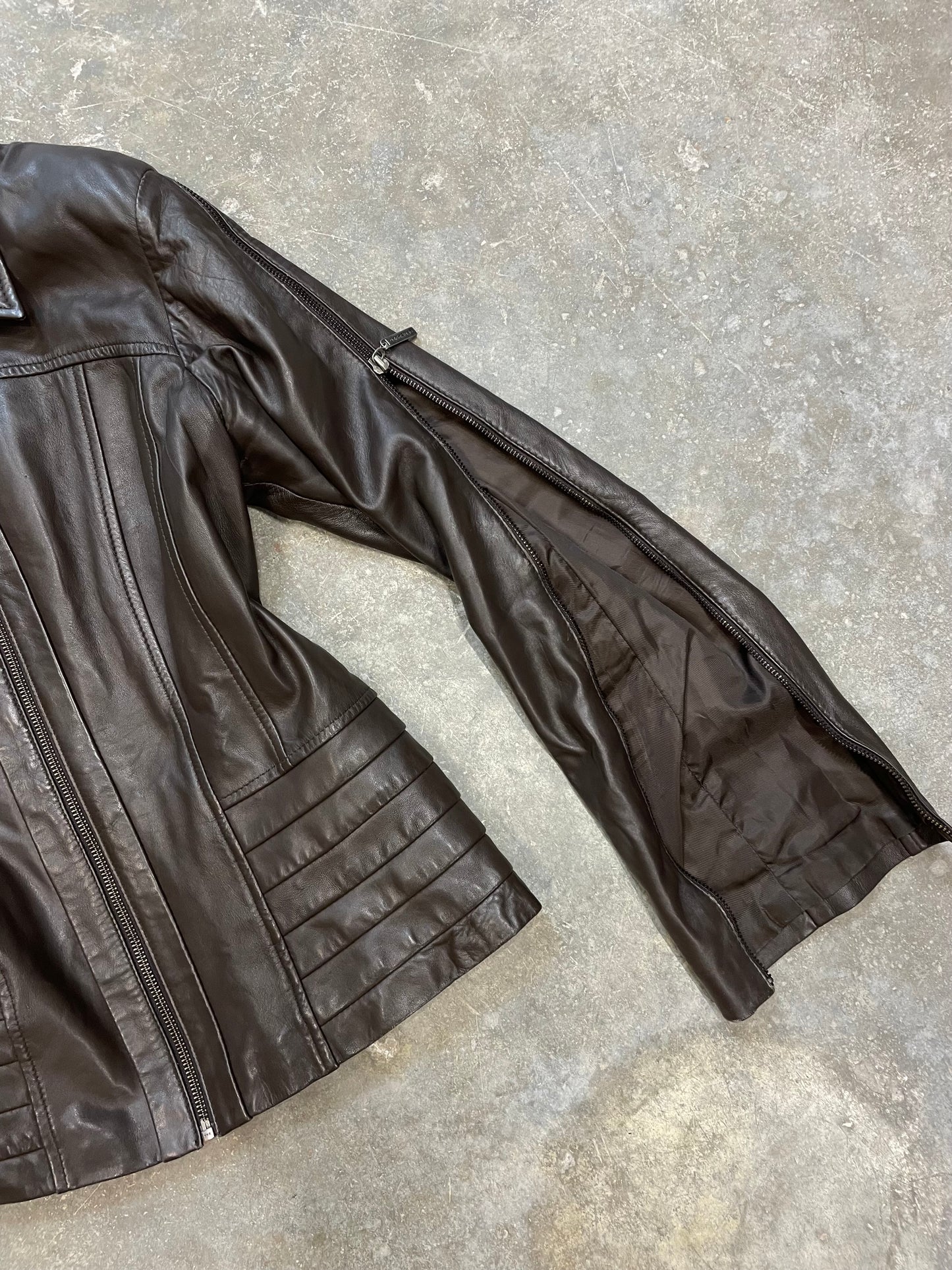 Leather Transformer Jacket
