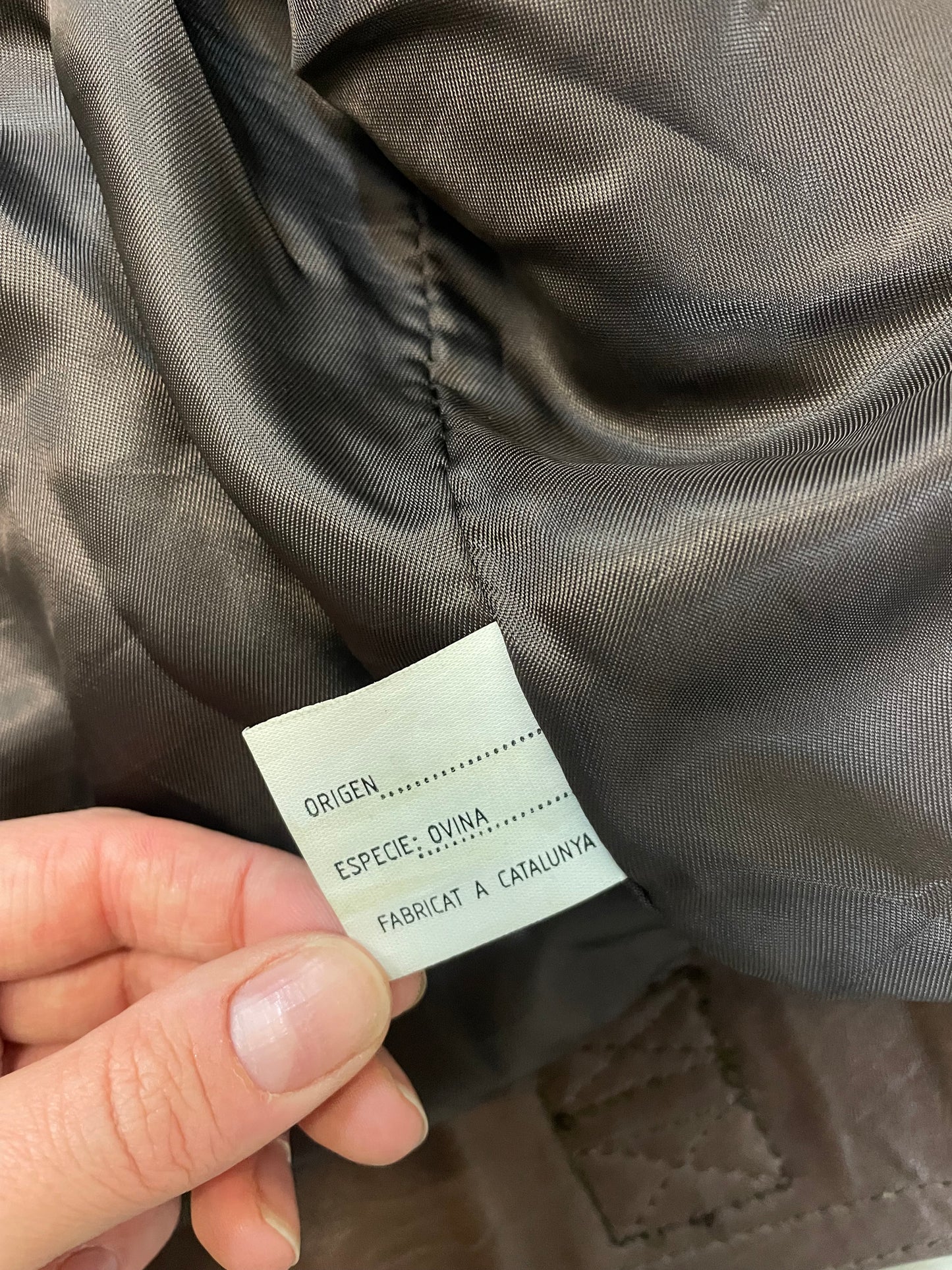 Natural Leather Vintage Bomber