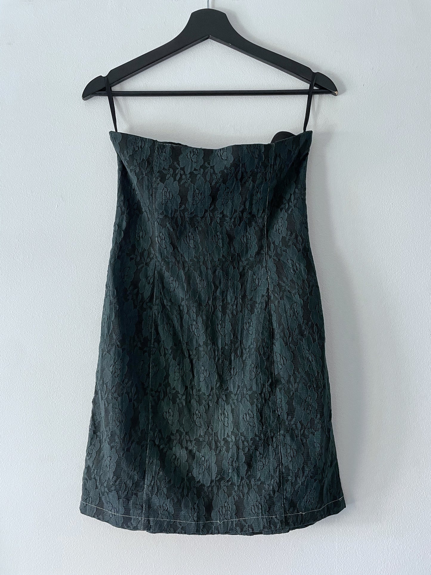 Strapless Lace Dress