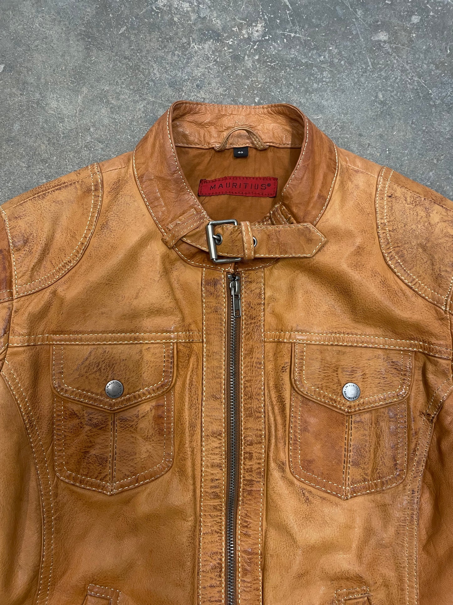 Natural Leather Jacket