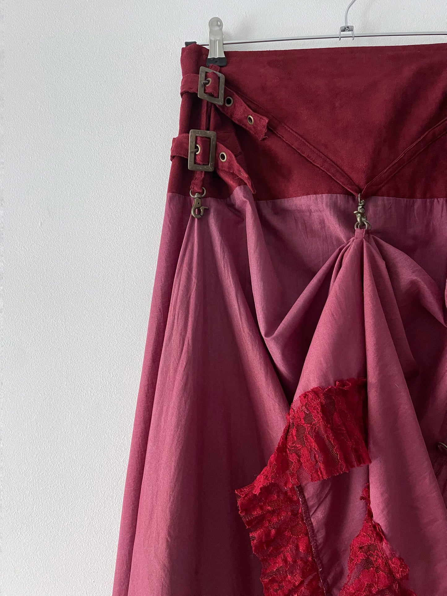 Asymmetrical Lace Skirt
