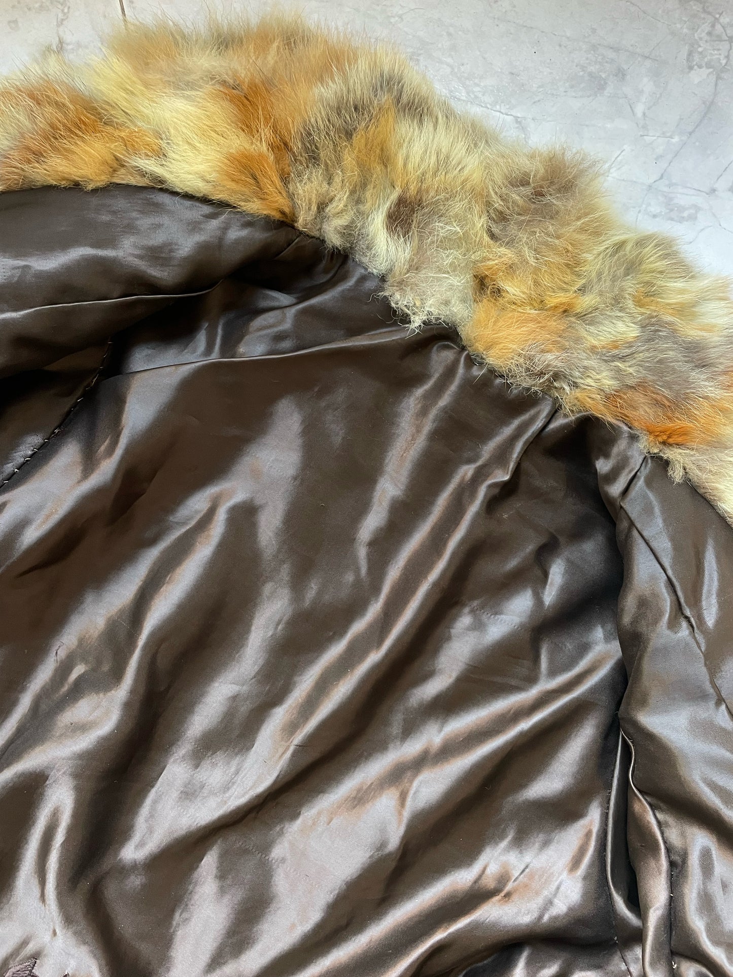 Vintage Natural Fur Coat