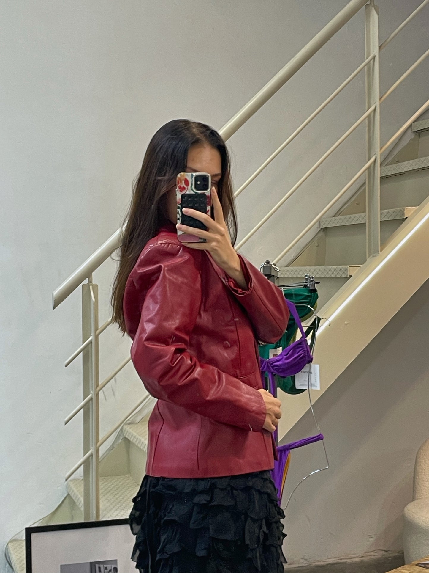 Red Leather Jacket