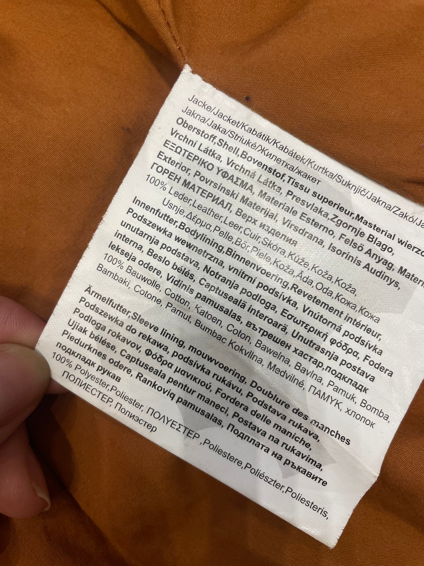 Natural Leather Jacket