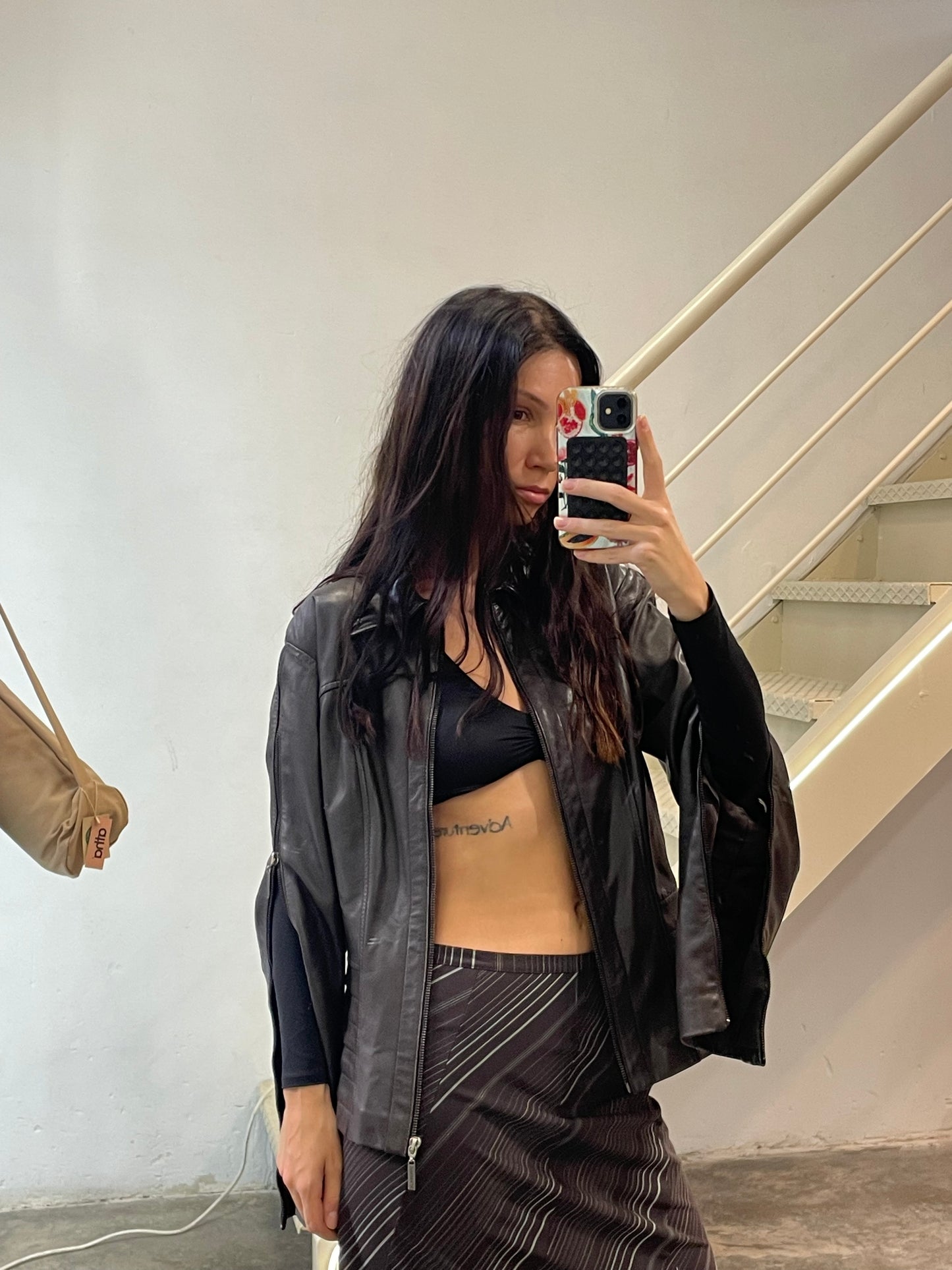 Leather Transformer Jacket