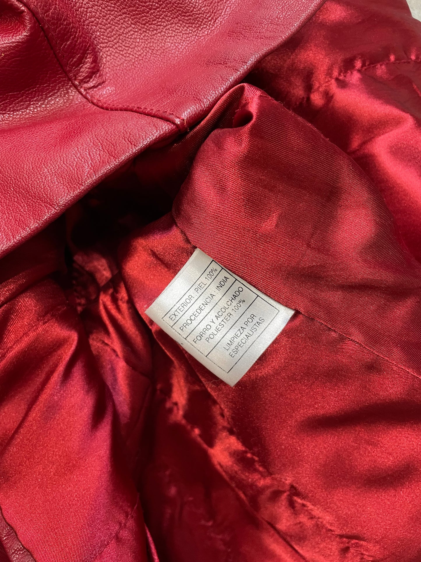Red Leather Jacket