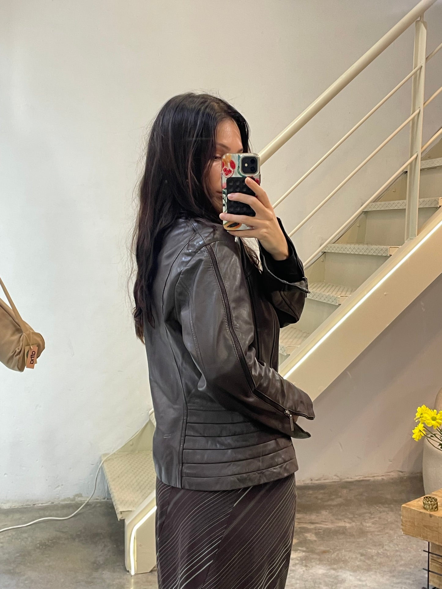 Leather Transformer Jacket