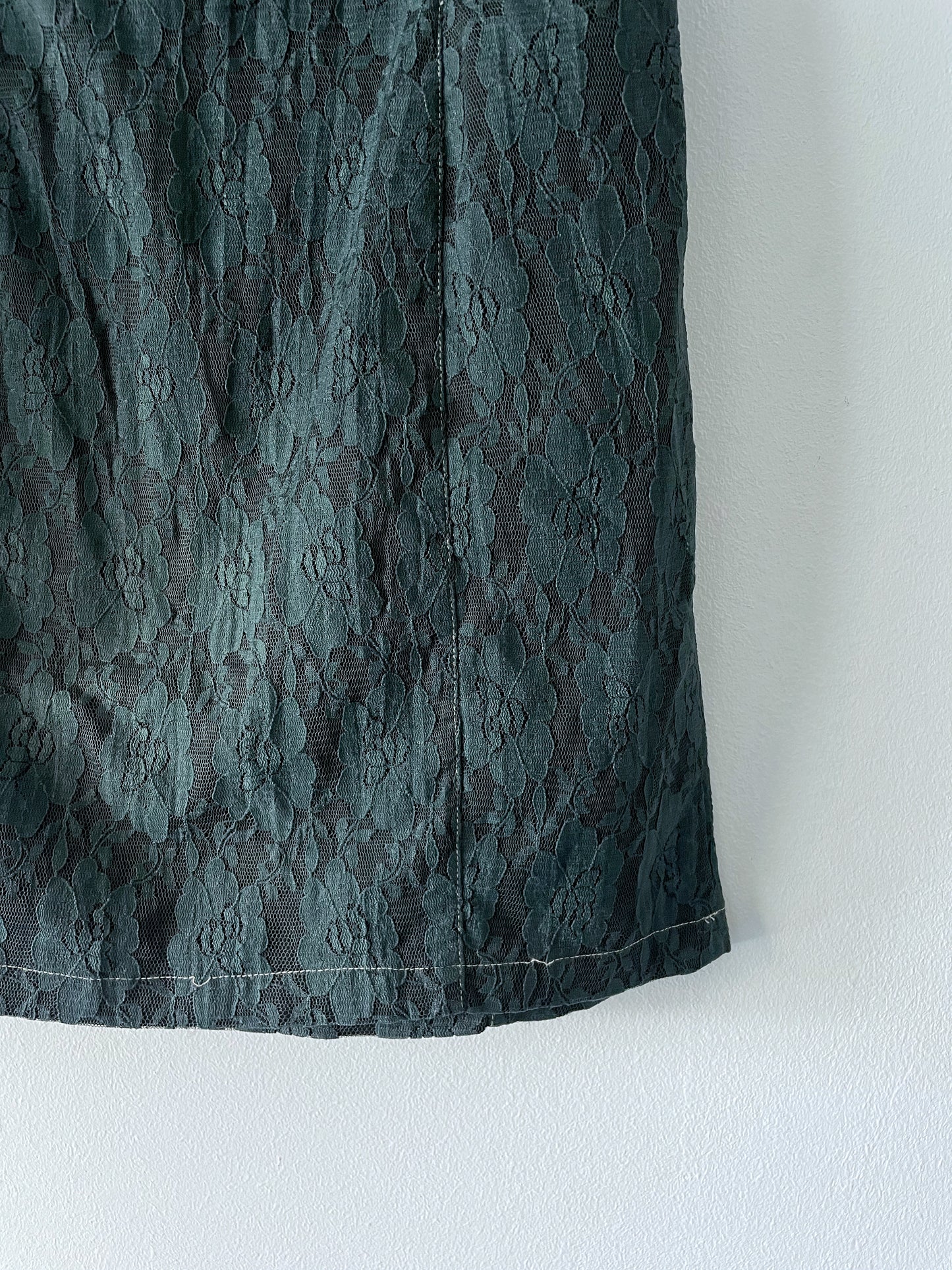 Strapless Lace Dress
