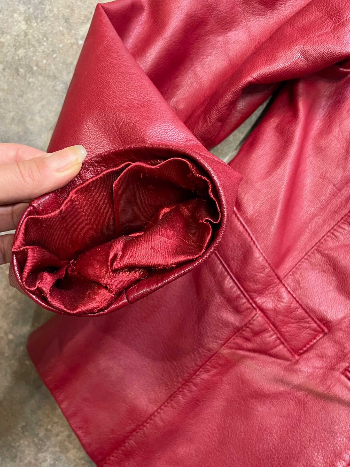 Red Leather Jacket