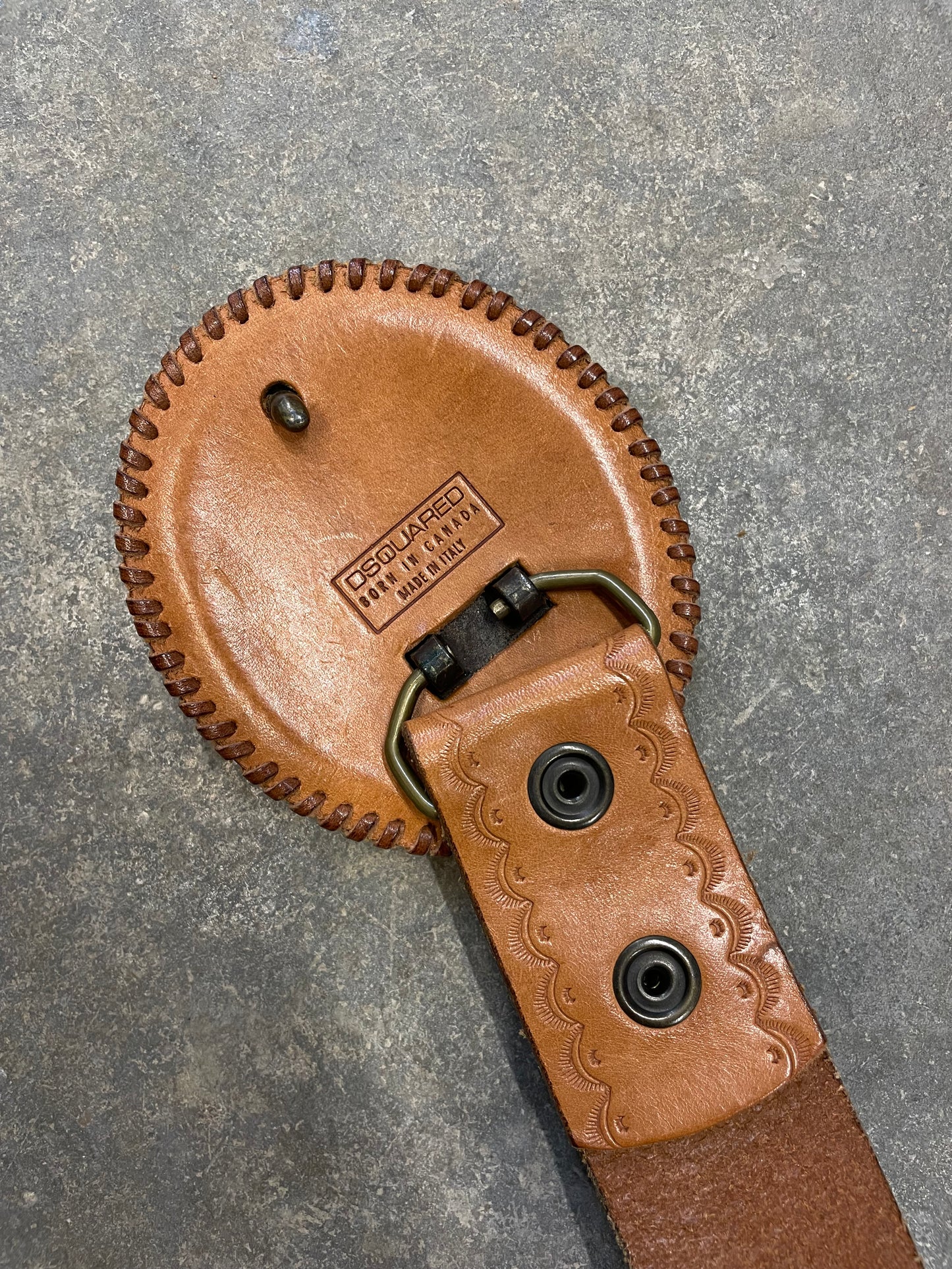 Leather Belt by Dsquared2