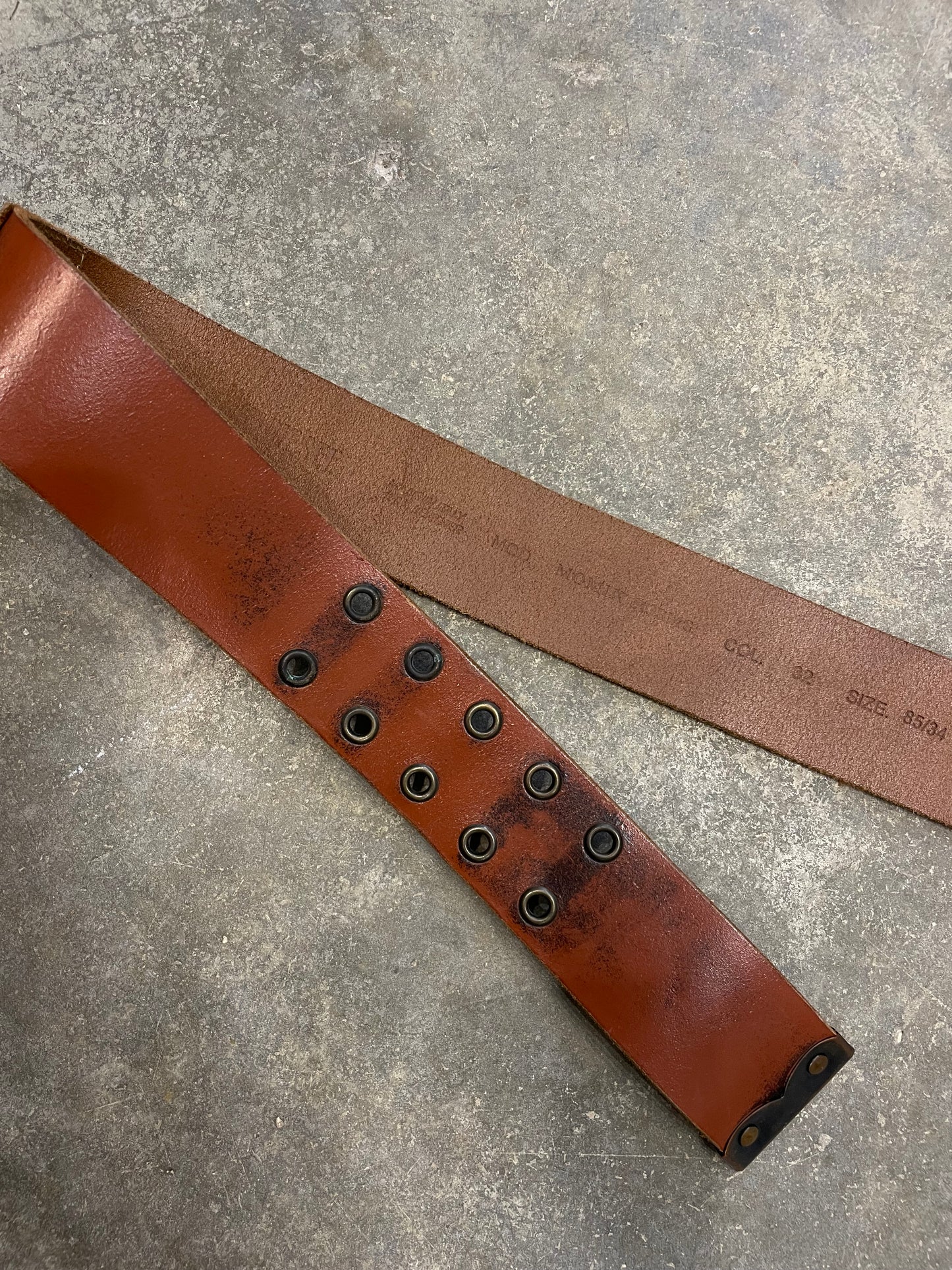 Leather Belt by Diesel