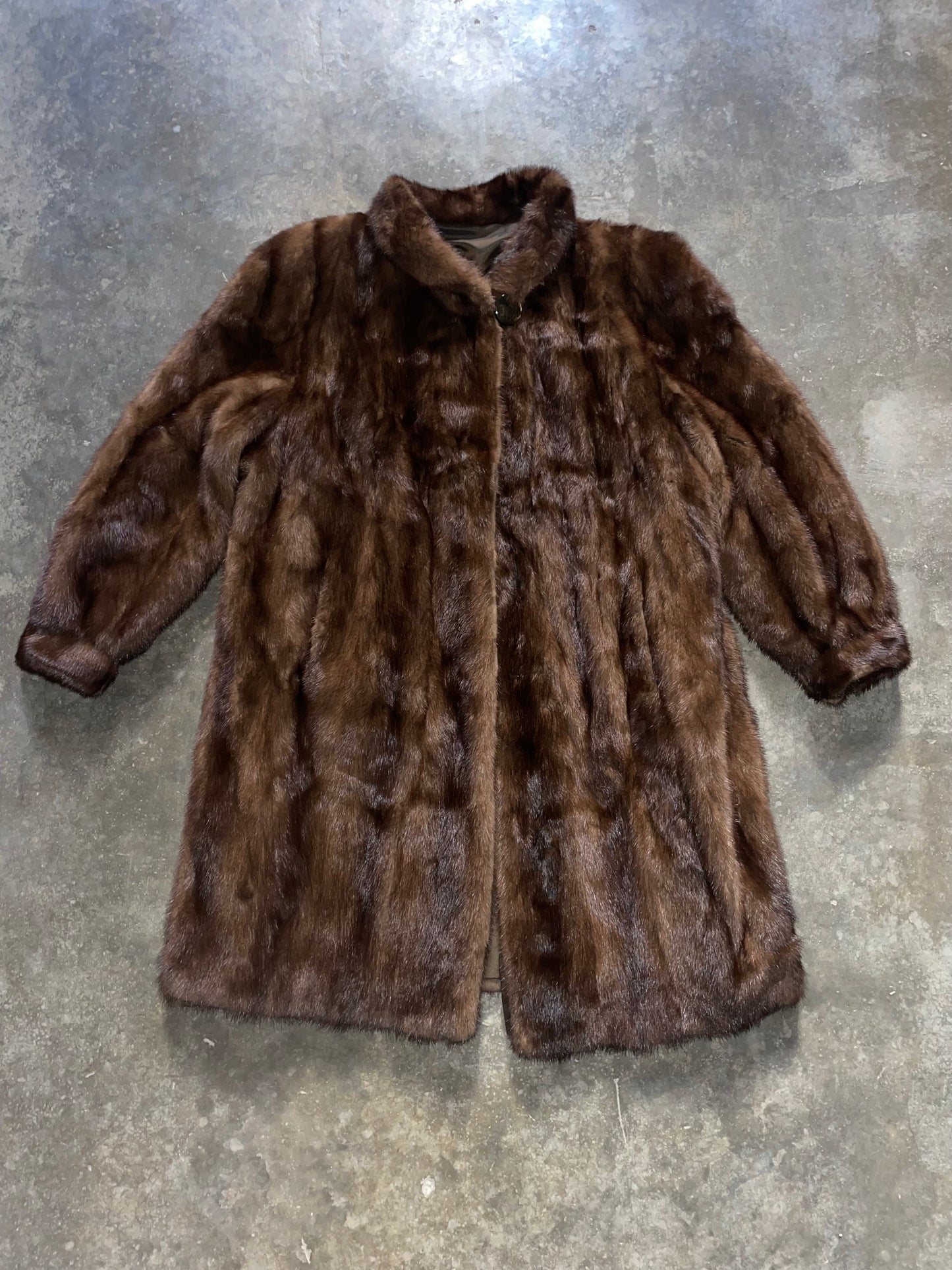 Vintage Natural Mink Coat