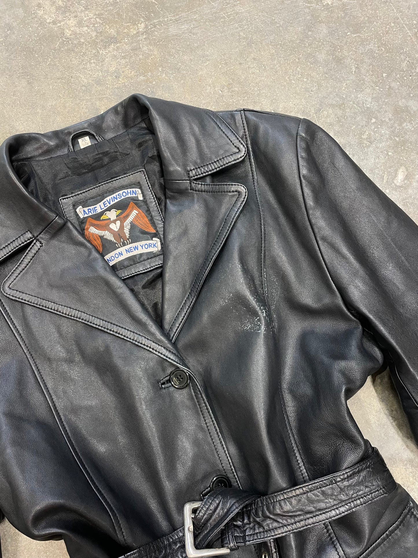 Vintage Jacket with Belt