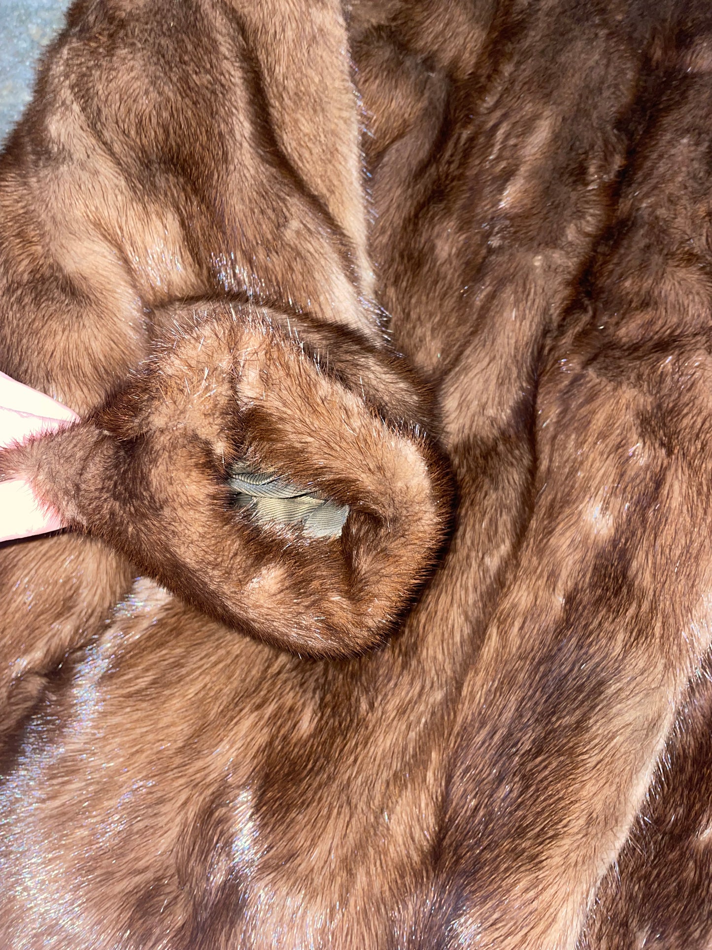 Vintage Natural Mink Coat