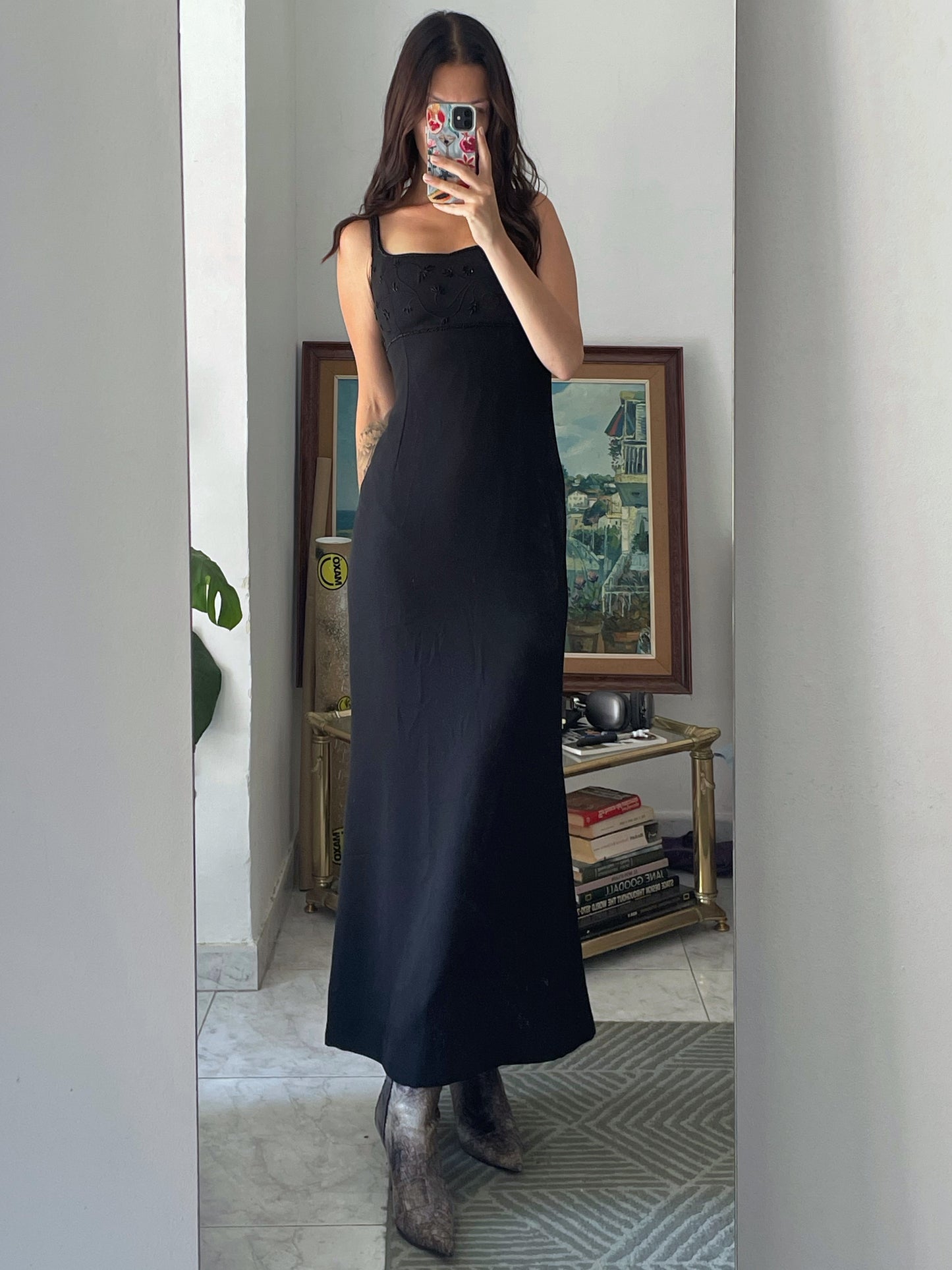 Beaded Slip Dress