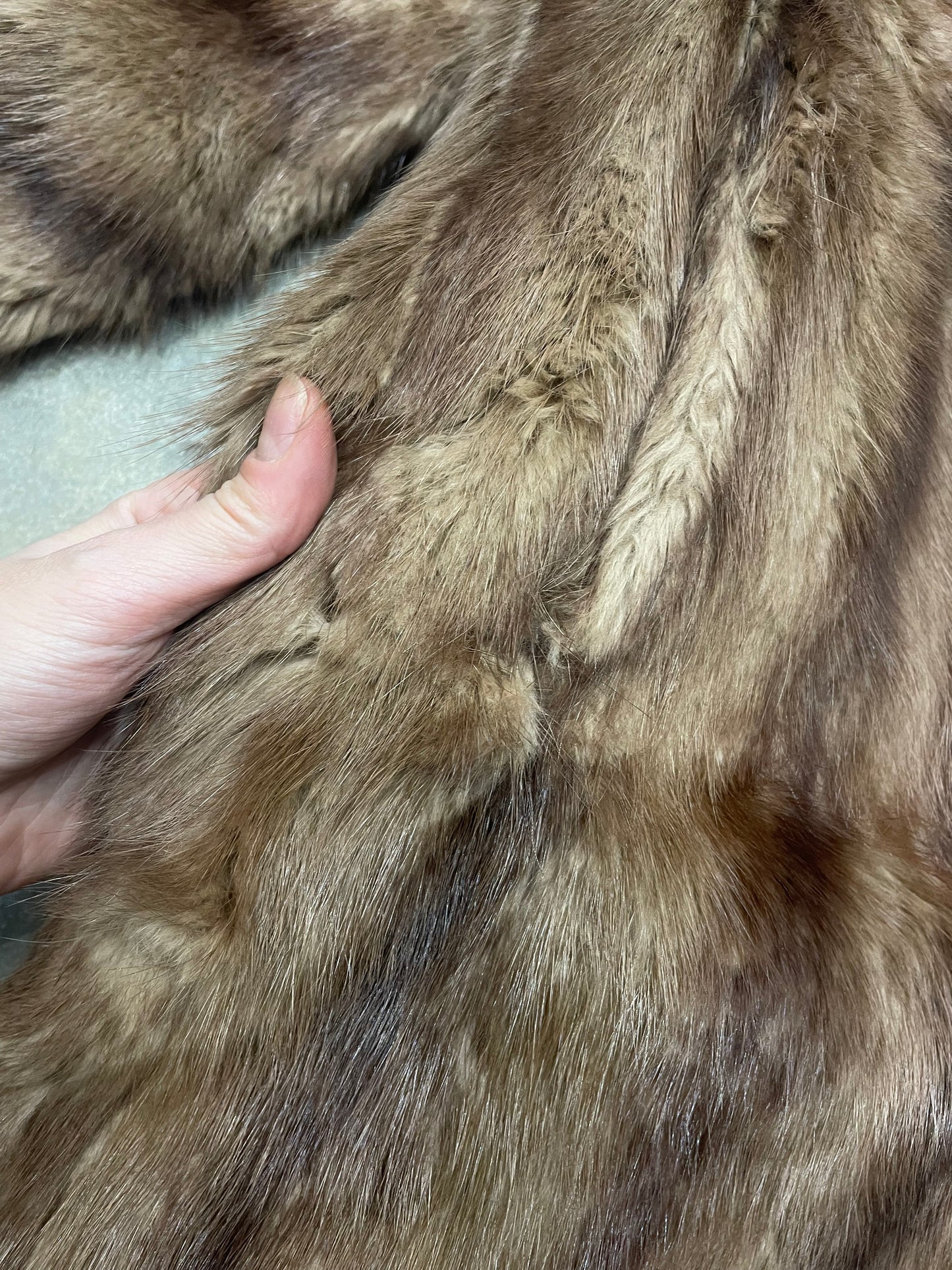 Vintage Natural Fur Coat