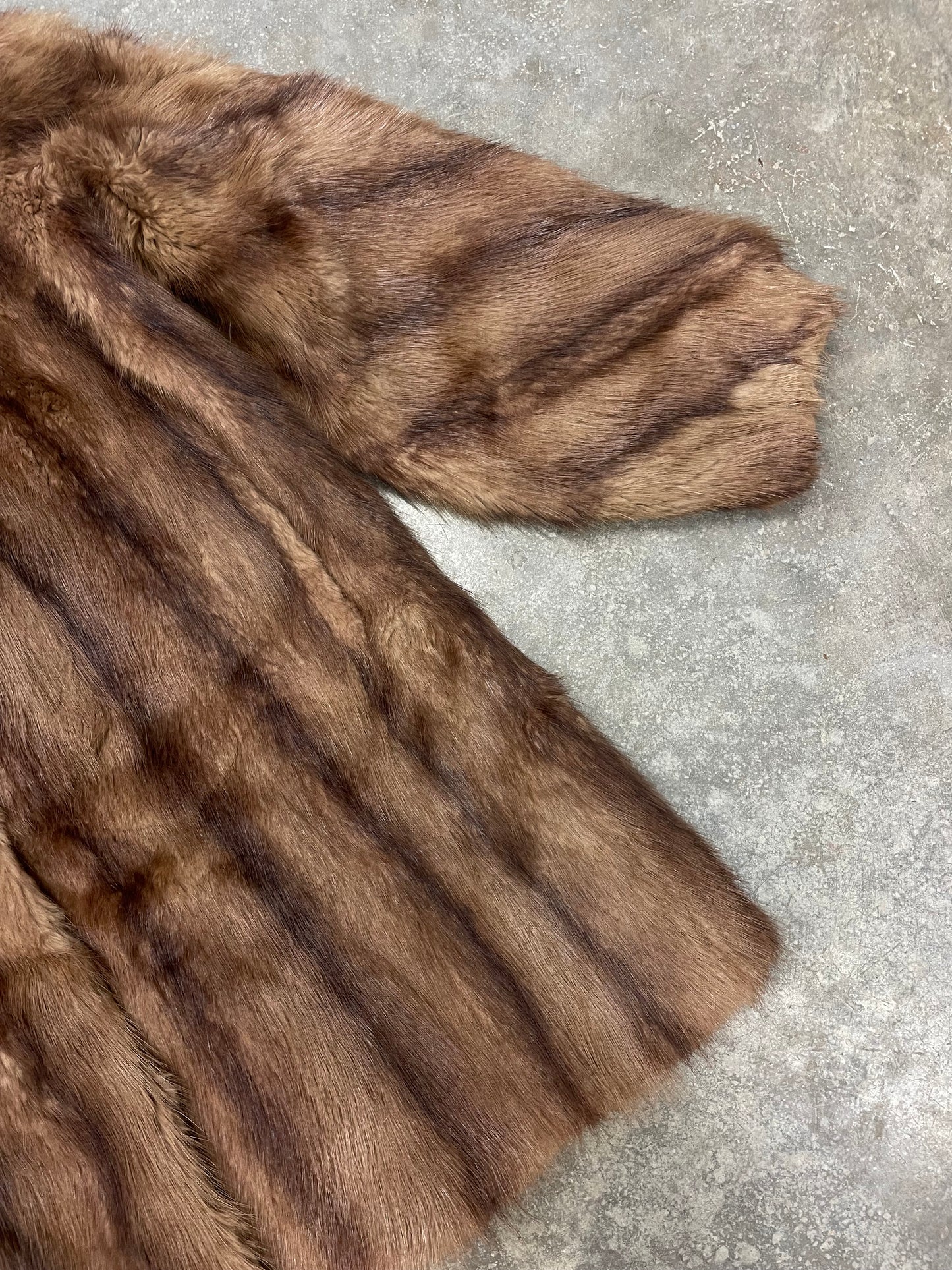 Vintage Natural Fur Coat