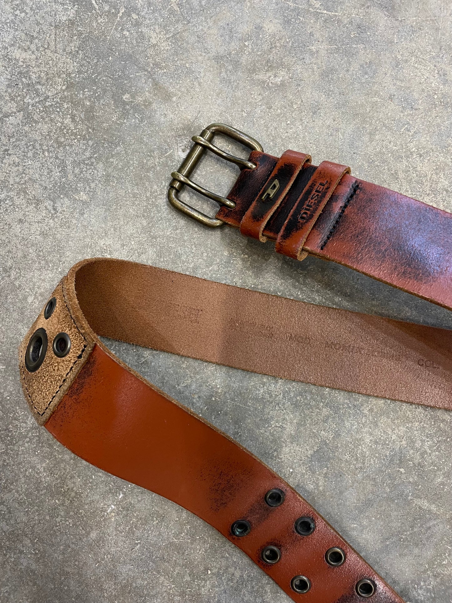 Leather Belt by Diesel
