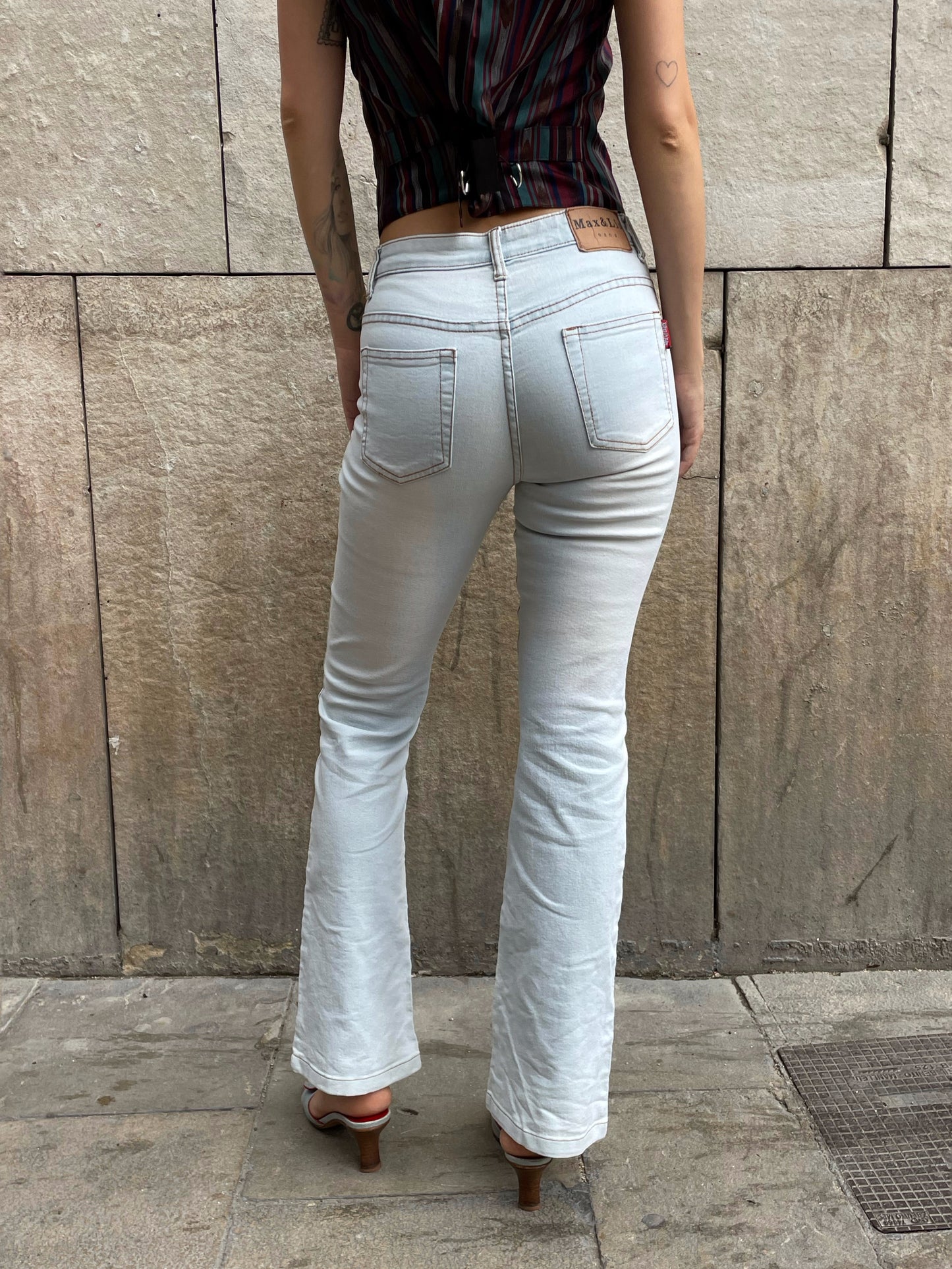 Flared Y2K Style Jeans